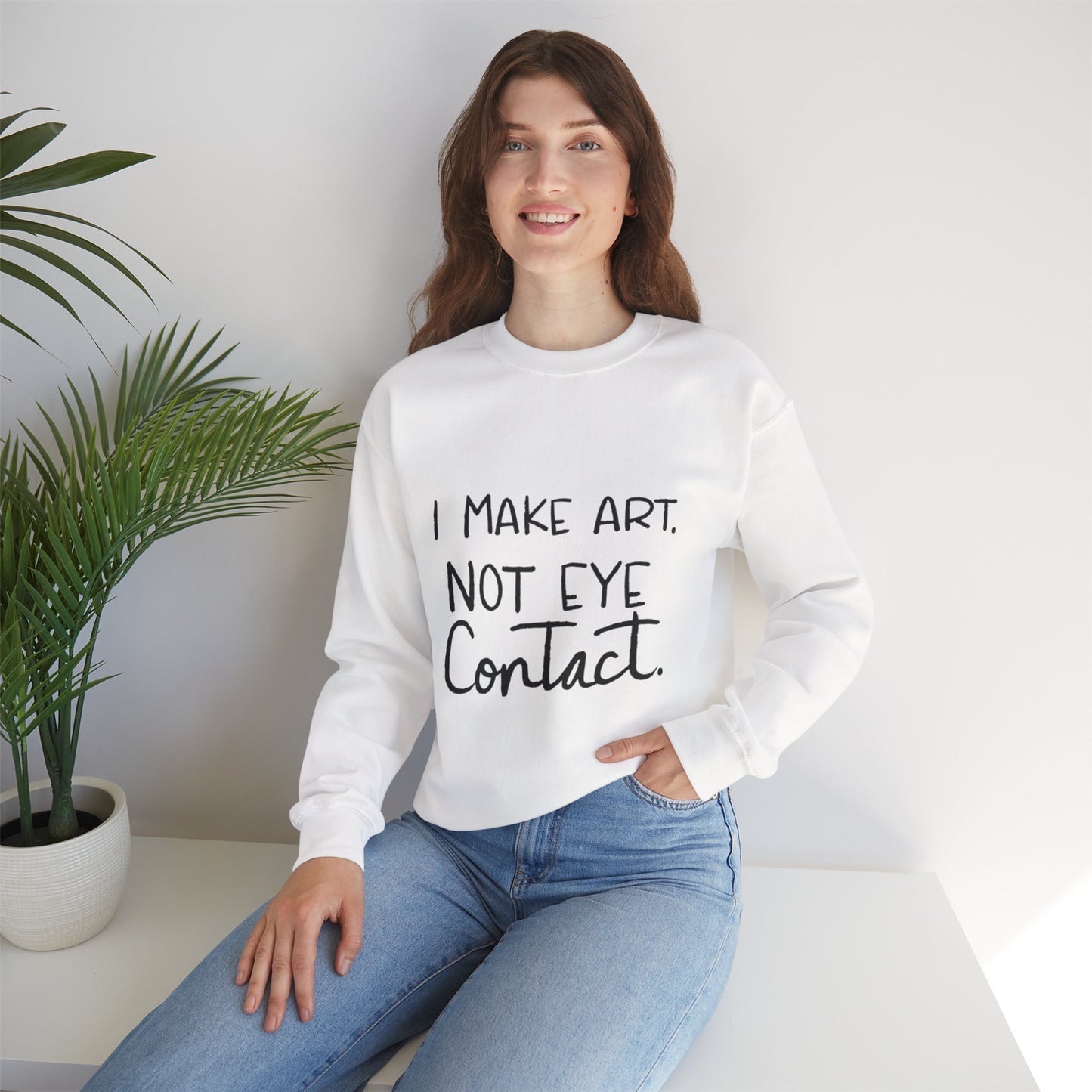 Artistic Unisex Sweatshirt - Perfect for Creatives, Art Lovers, Gifts for Artists, Cozy Fashion, Casual Wear