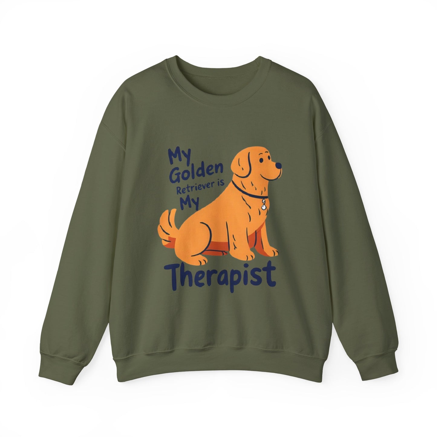 Golden Retriever Unisex Sweatshirt - Cozy Dog Lover Crewneck