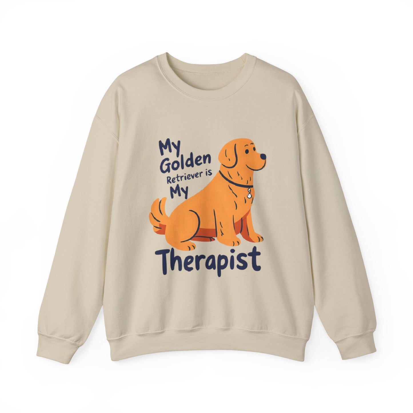 Golden Retriever Unisex Sweatshirt - Cozy Dog Lover Crewneck