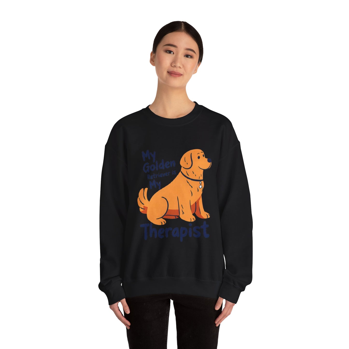Golden Retriever Unisex Sweatshirt - Cozy Dog Lover Crewneck
