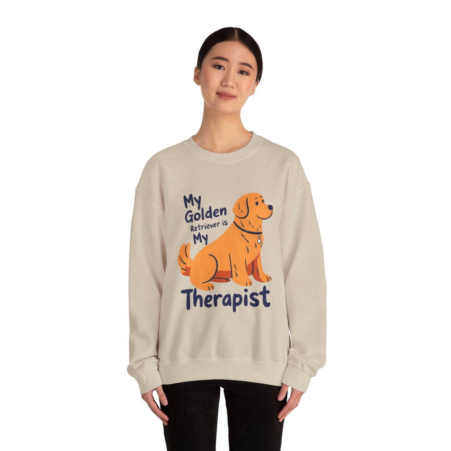 Golden Retriever Unisex Sweatshirt - Cozy Dog Lover Crewneck
