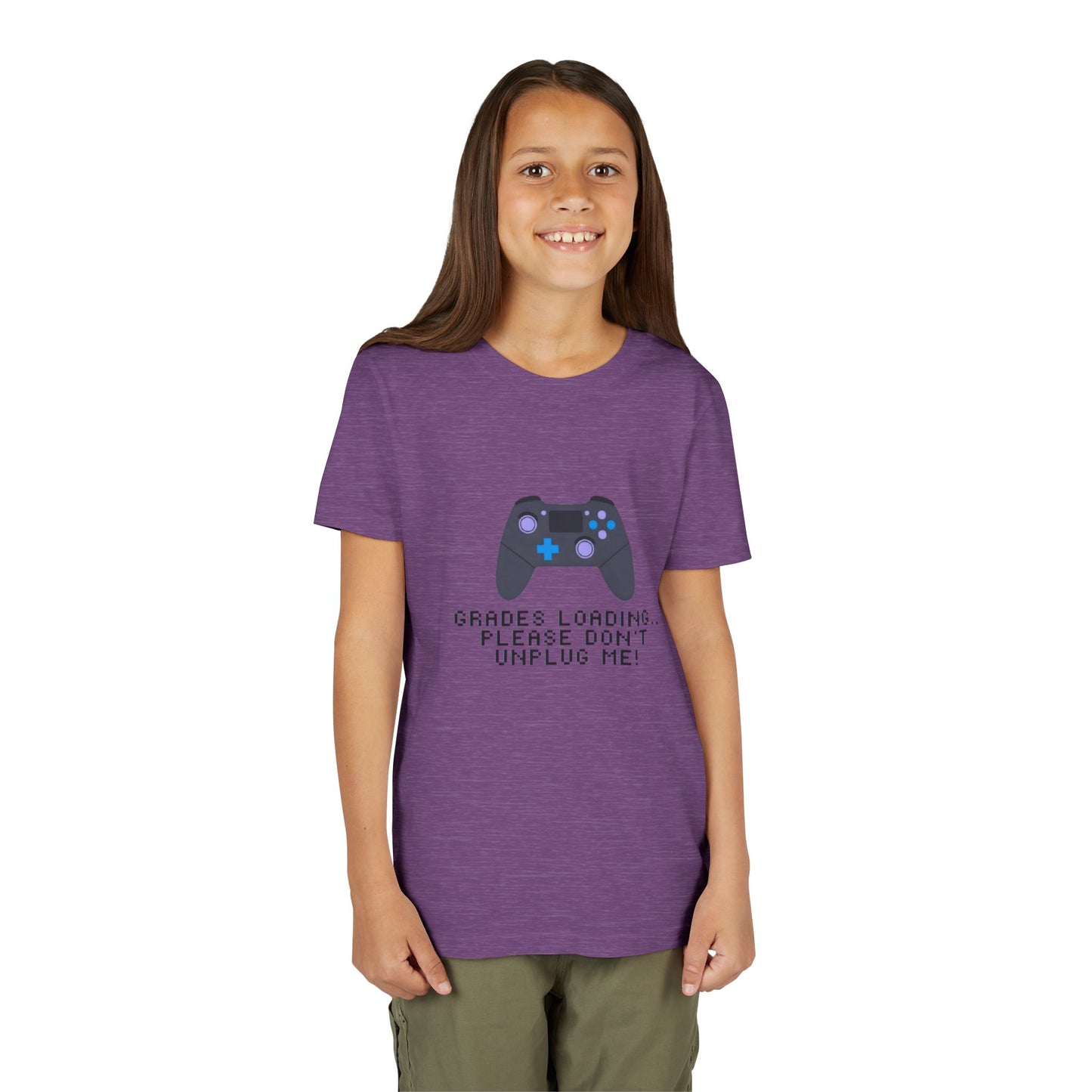 Gaming Grades Youth Tee, Cool Gamer Shirt, Funny Kids T-Shirt, Gift for Gamers, Back to School Tee, Video Game Lover's Apparel