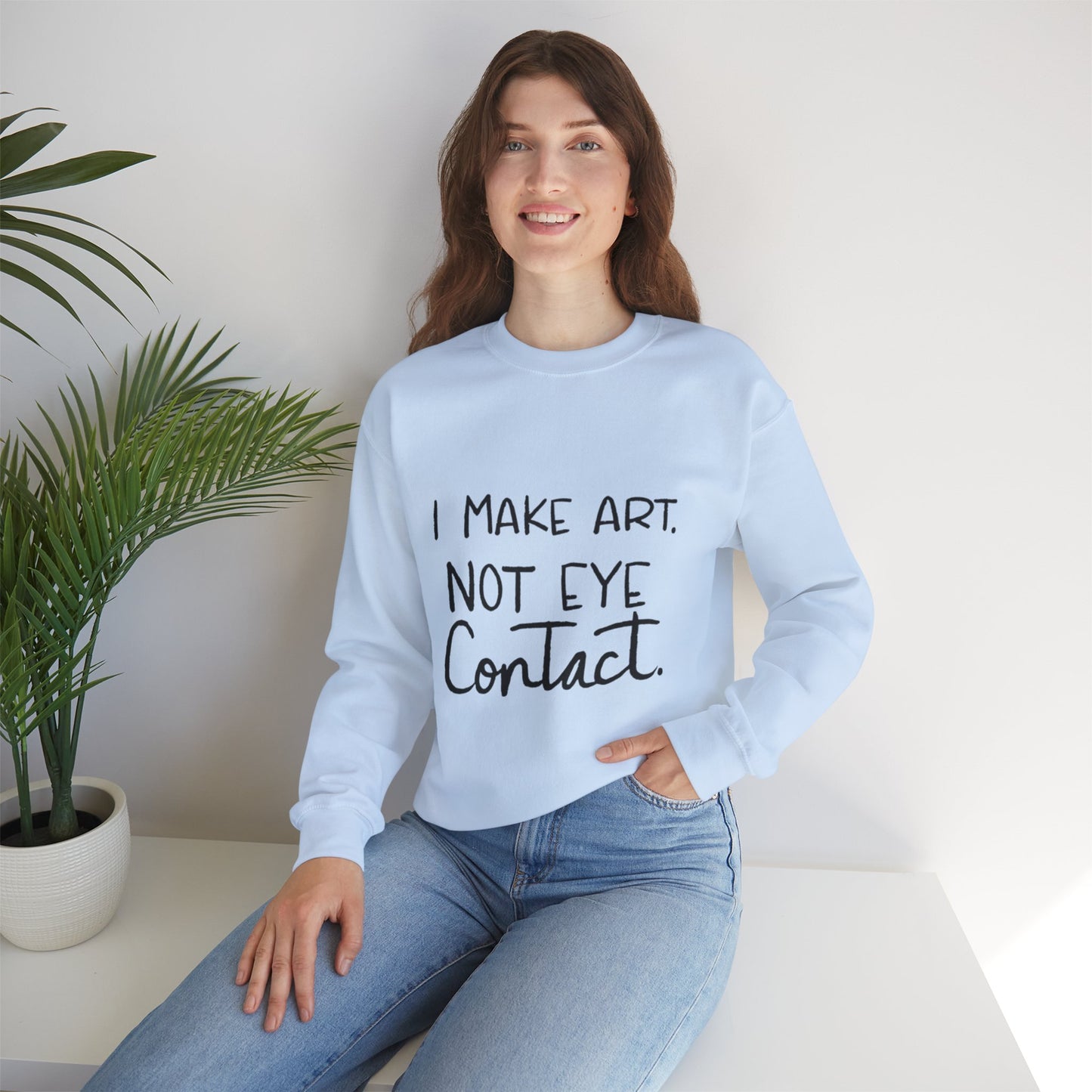 Artistic Unisex Sweatshirt - Perfect for Creatives, Art Lovers, Gifts for Artists, Cozy Fashion, Casual Wear