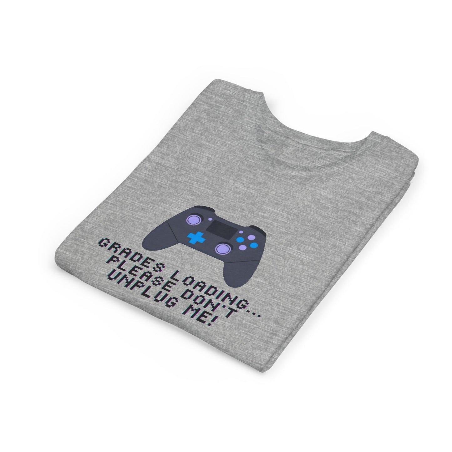 Gaming Grades Youth Tee, Cool Gamer Shirt, Funny Kids T-Shirt, Gift for Gamers, Back to School Tee, Video Game Lover's Apparel
