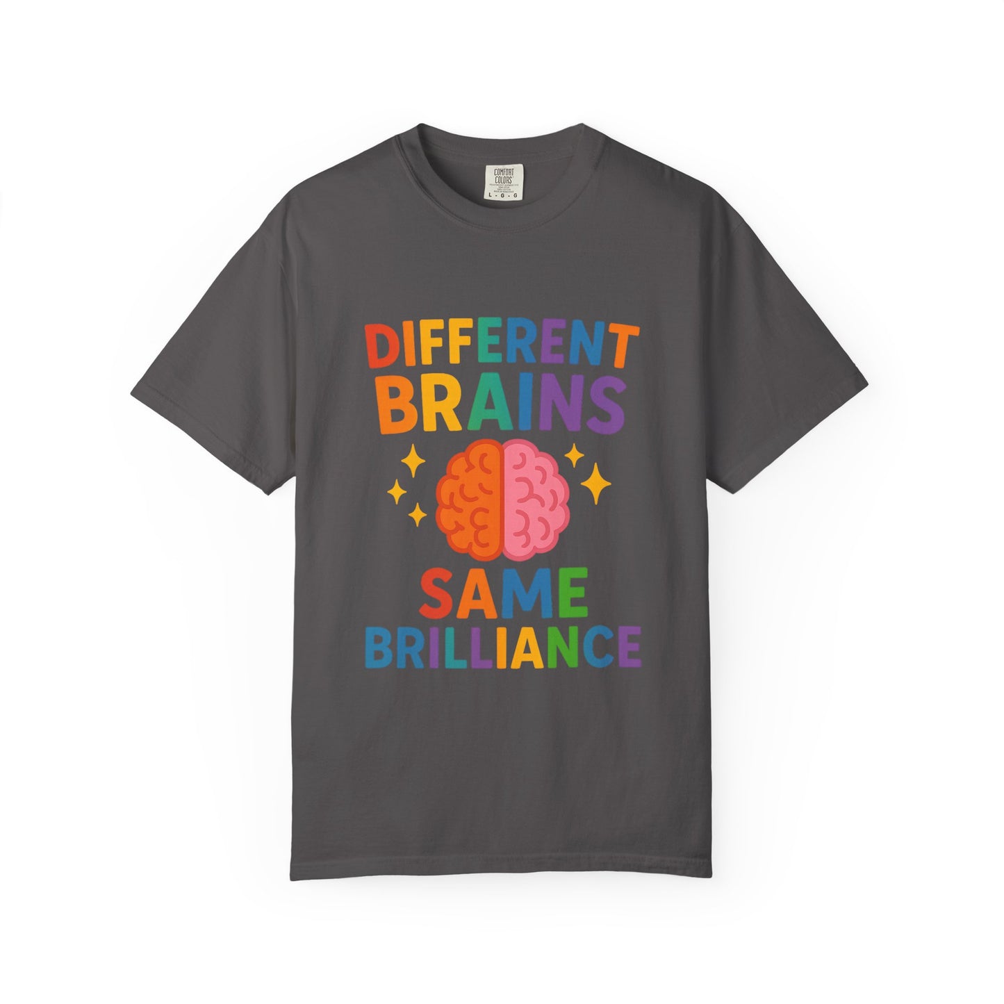 Inclusive Brain Power T-Shirt | Celebrate Diversity, Unisex Tee, Gift for Teachers, Special Education Gift, Brain Awareness, Mental Health