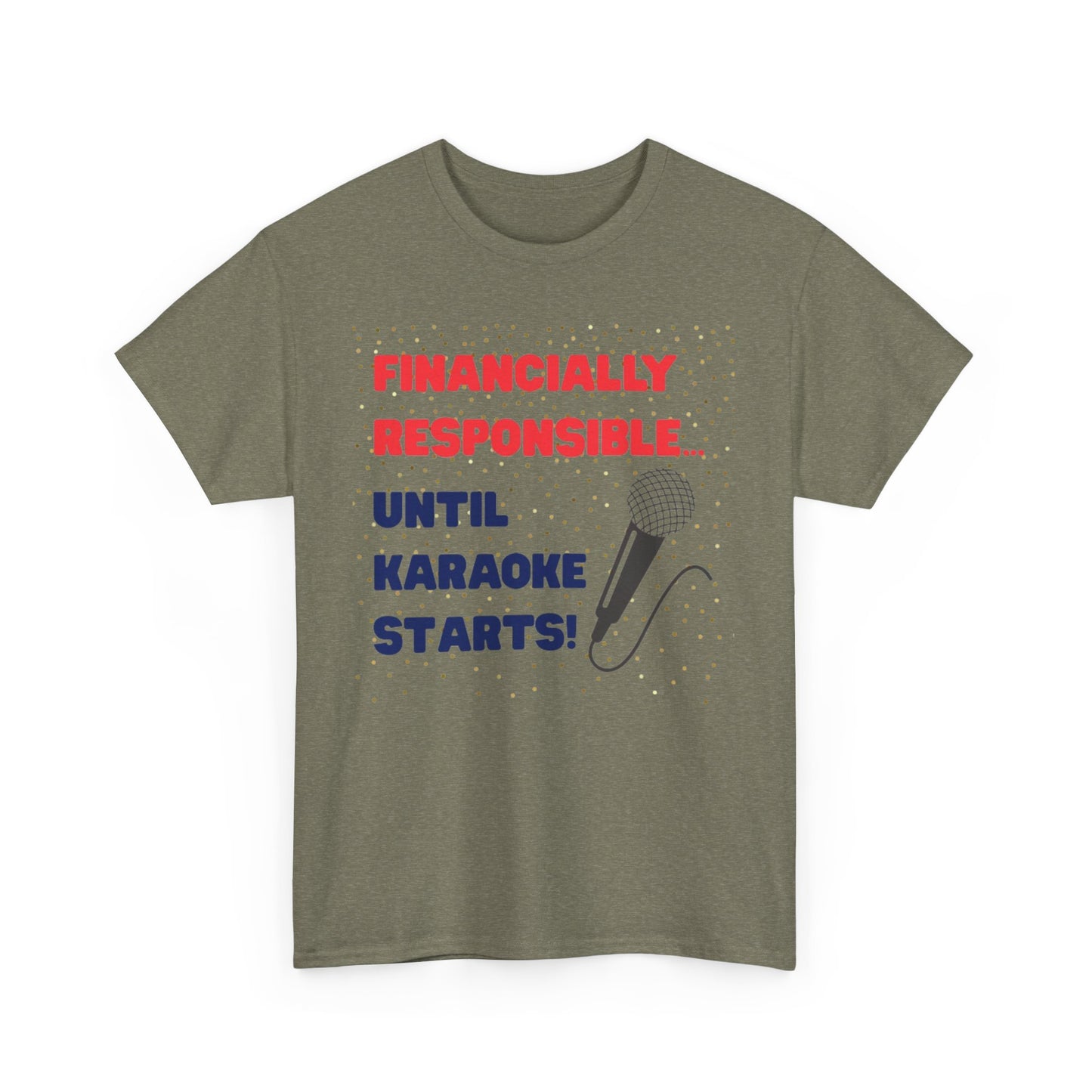 Unisex Karaoke Tee, Funny Karaoke Shirt, Party T-Shirt, Music Lover Gift, Gifts for Singers
