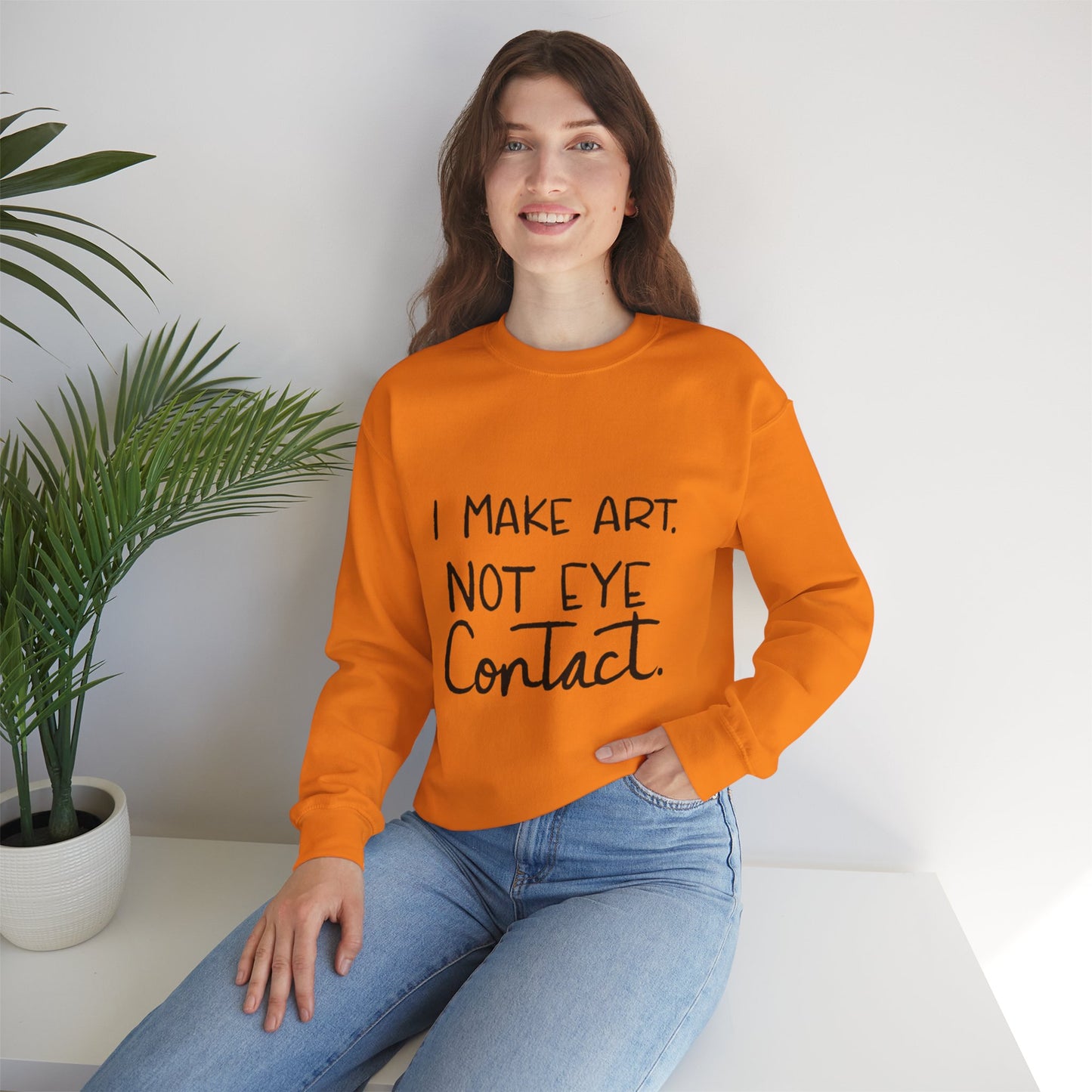 Artistic Unisex Sweatshirt - Perfect for Creatives, Art Lovers, Gifts for Artists, Cozy Fashion, Casual Wear