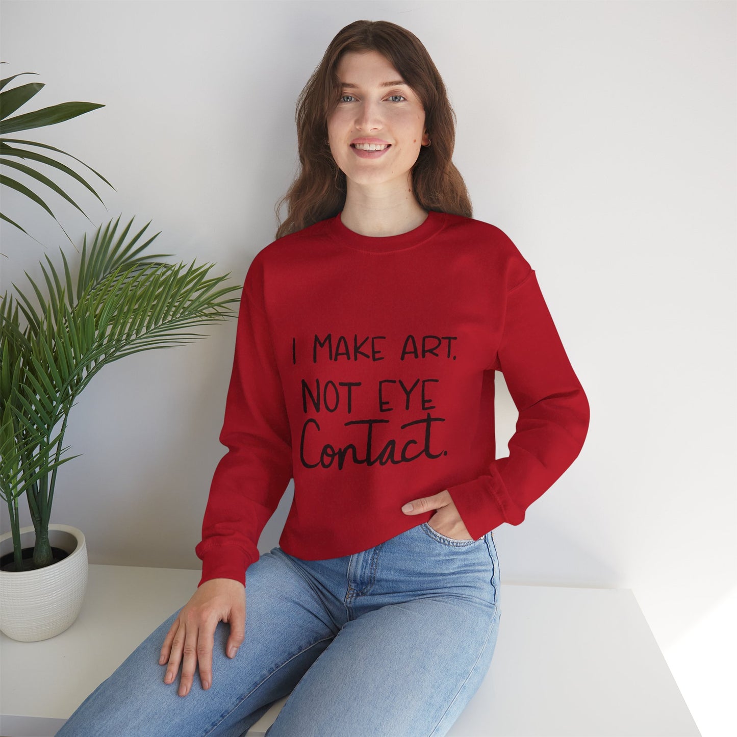 Artistic Unisex Sweatshirt - Perfect for Creatives, Art Lovers, Gifts for Artists, Cozy Fashion, Casual Wear