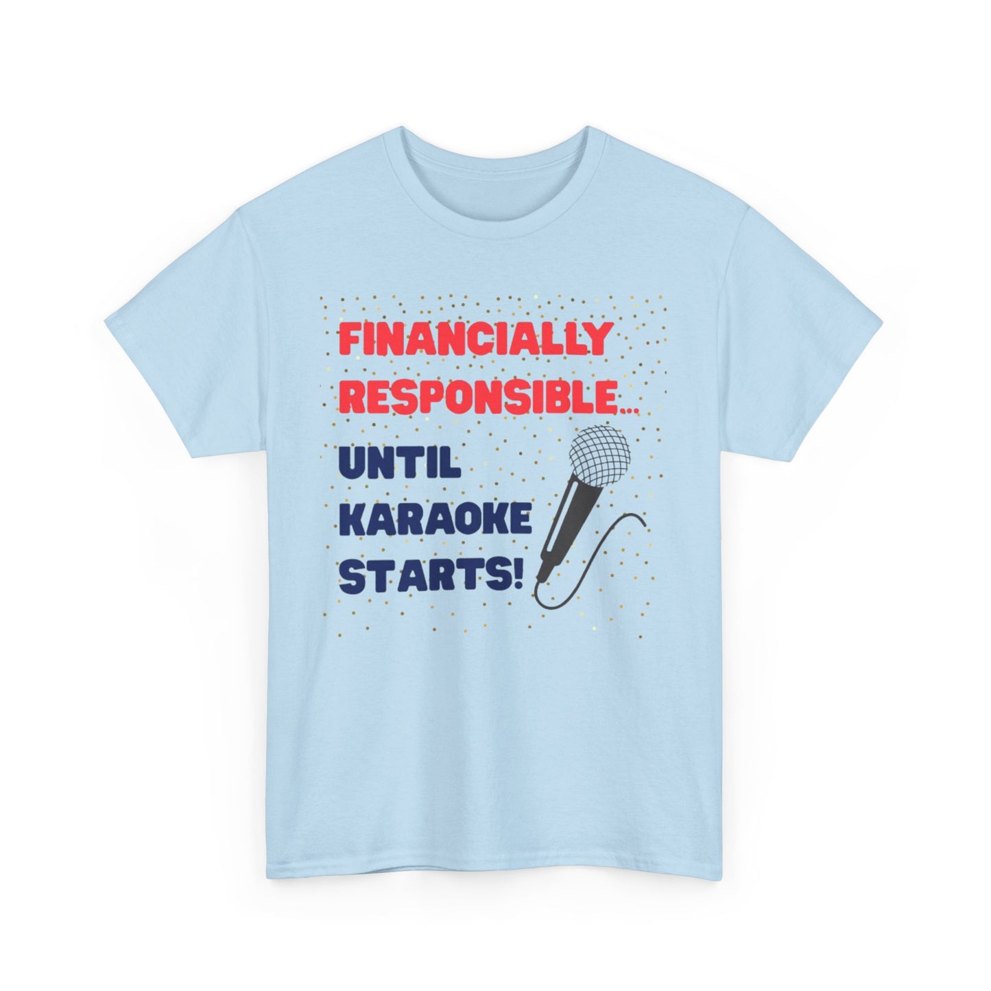 Unisex Karaoke Tee, Funny Karaoke Shirt, Party T-Shirt, Music Lover Gift, Gifts for Singers