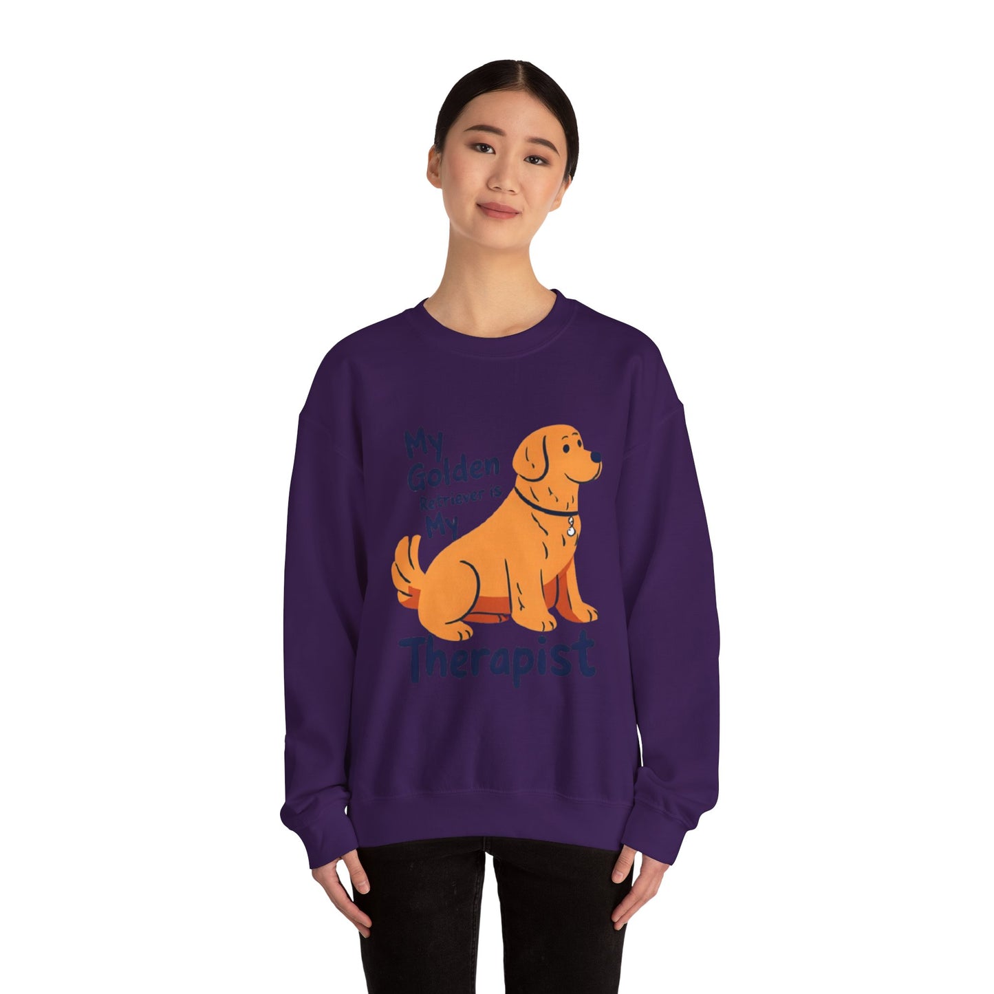 Golden Retriever Unisex Sweatshirt - Cozy Dog Lover Crewneck