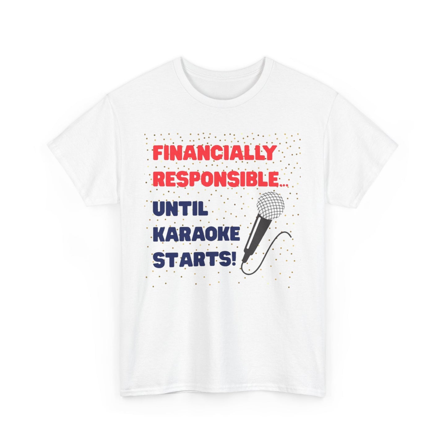 Unisex Karaoke Tee, Funny Karaoke Shirt, Party T-Shirt, Music Lover Gift, Gifts for Singers