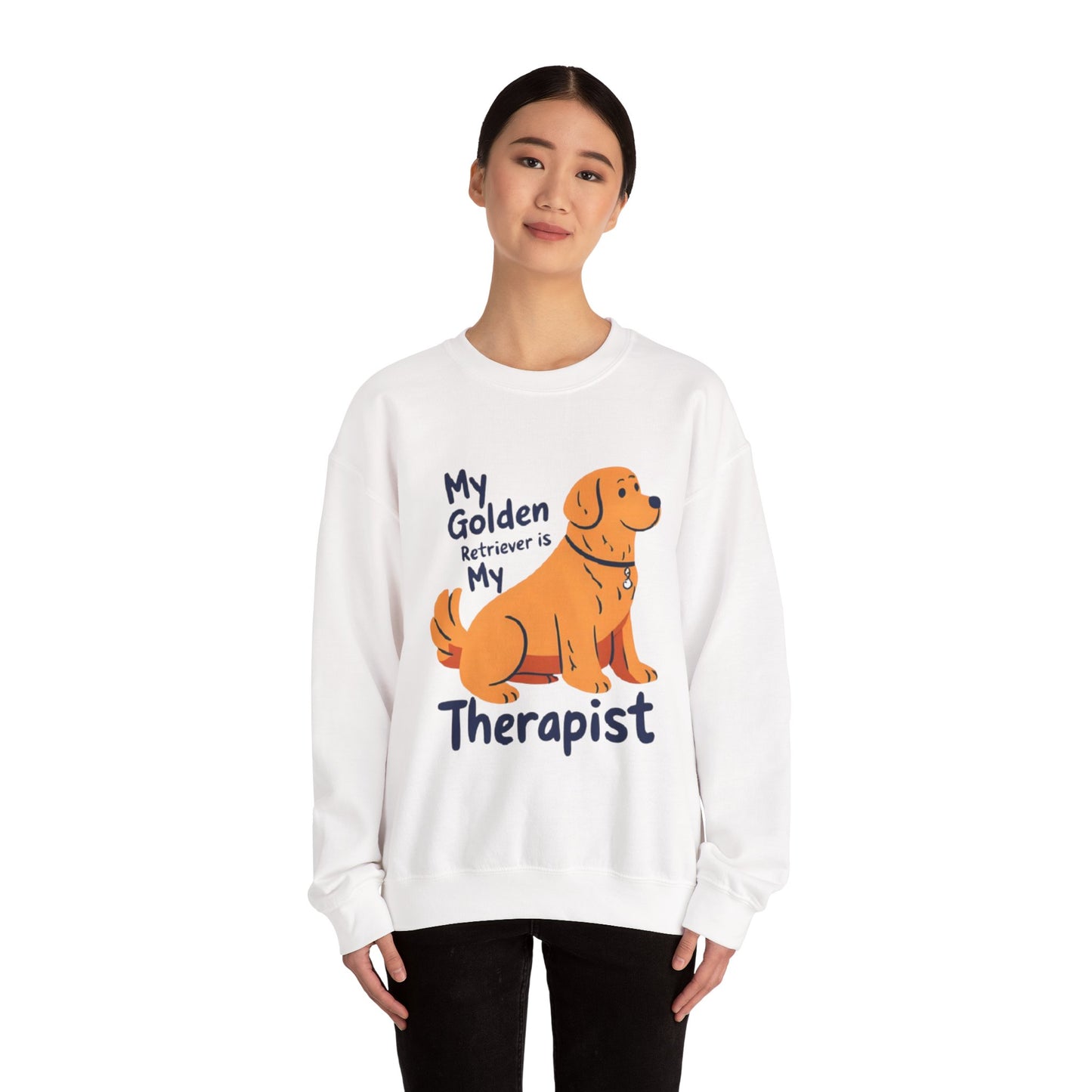 Golden Retriever Unisex Sweatshirt - Cozy Dog Lover Crewneck