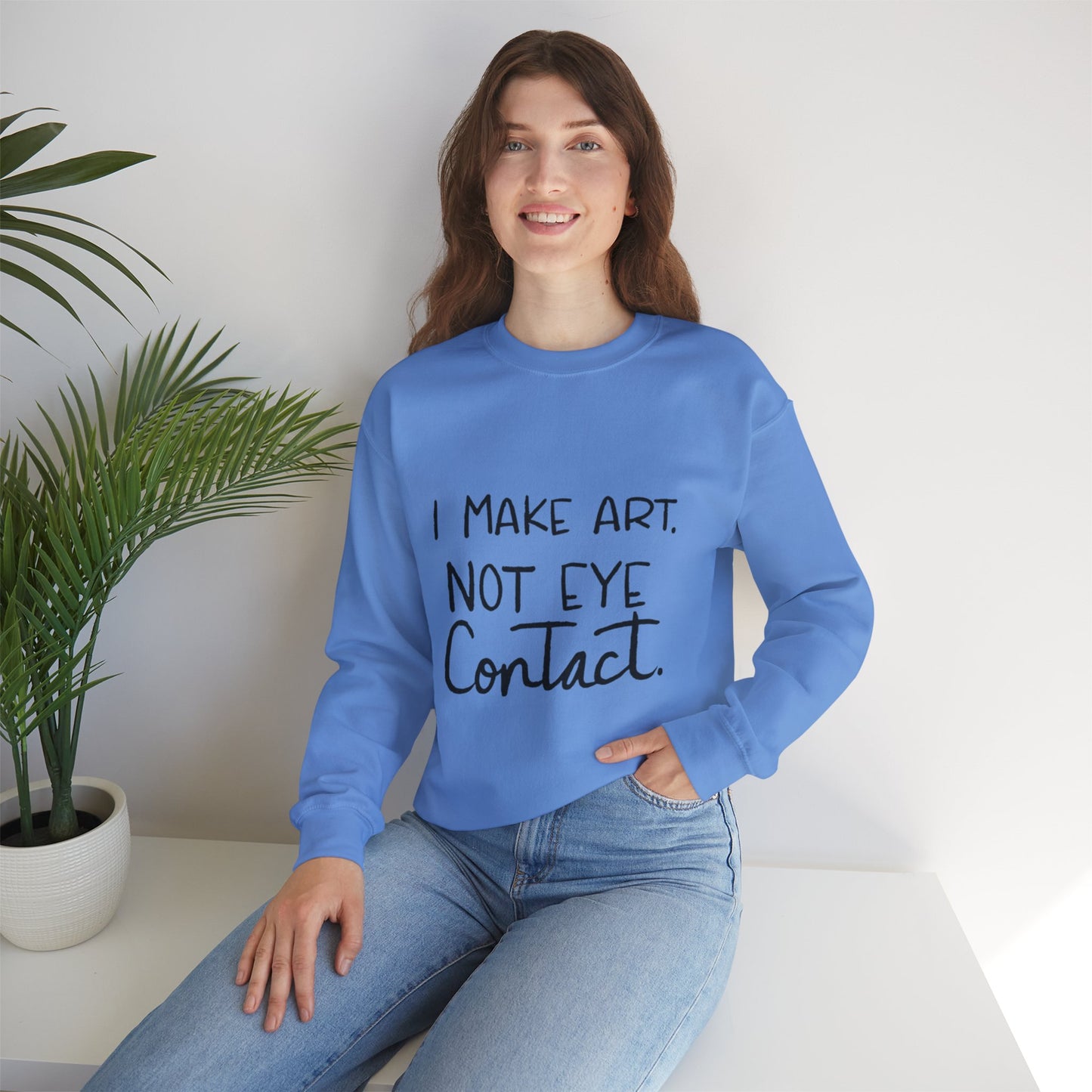 Artistic Unisex Sweatshirt - Perfect for Creatives, Art Lovers, Gifts for Artists, Cozy Fashion, Casual Wear