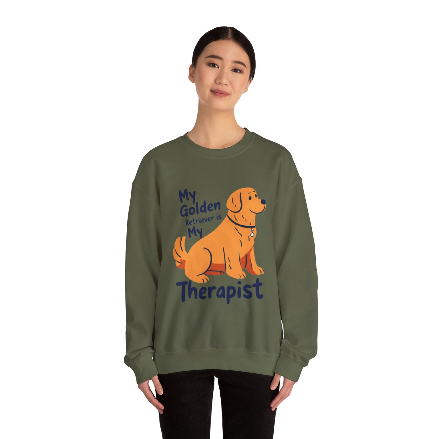 Golden Retriever Unisex Sweatshirt - Cozy Dog Lover Crewneck