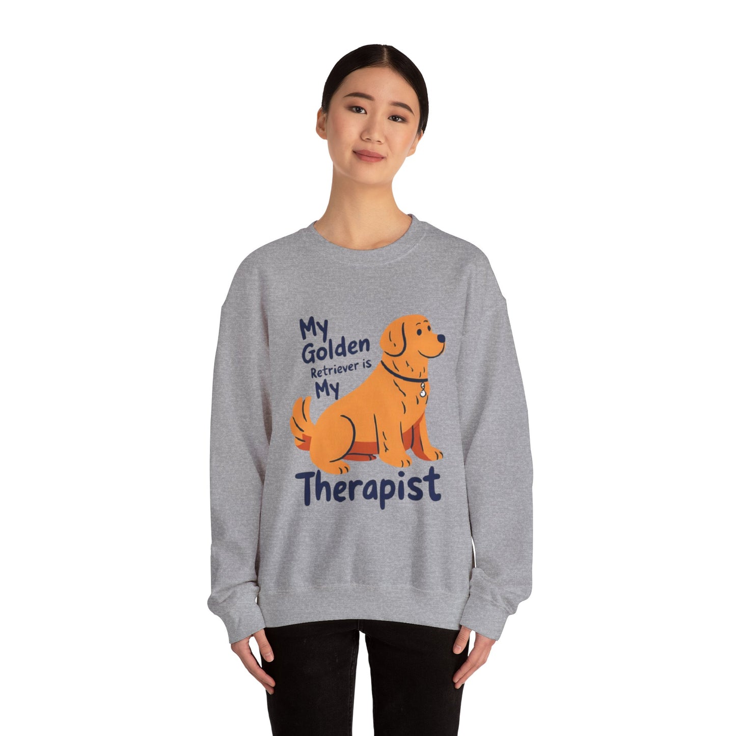 Golden Retriever Unisex Sweatshirt - Cozy Dog Lover Crewneck