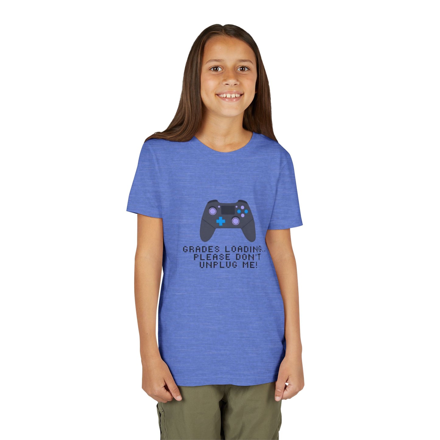 Gaming Grades Youth Tee, Cool Gamer Shirt, Funny Kids T-Shirt, Gift for Gamers, Back to School Tee, Video Game Lover's Apparel