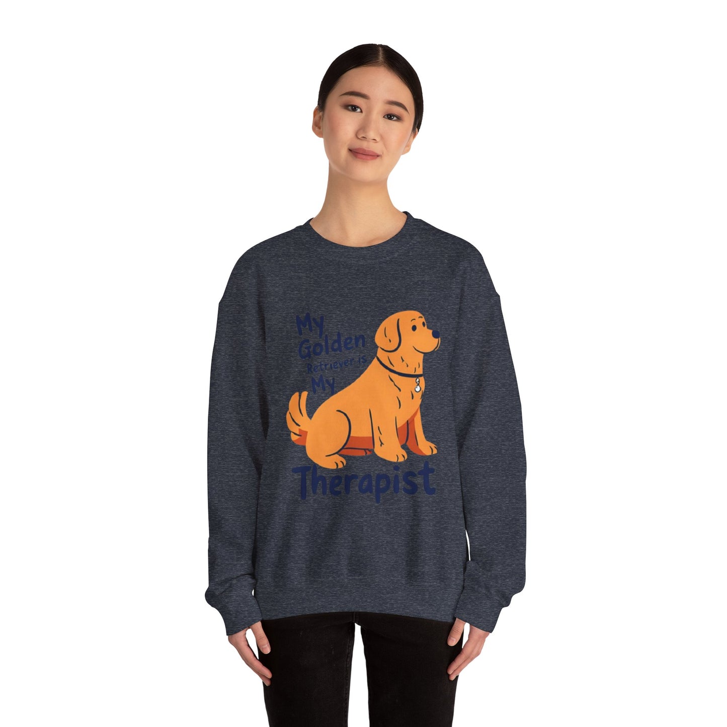 Golden Retriever Unisex Sweatshirt - Cozy Dog Lover Crewneck