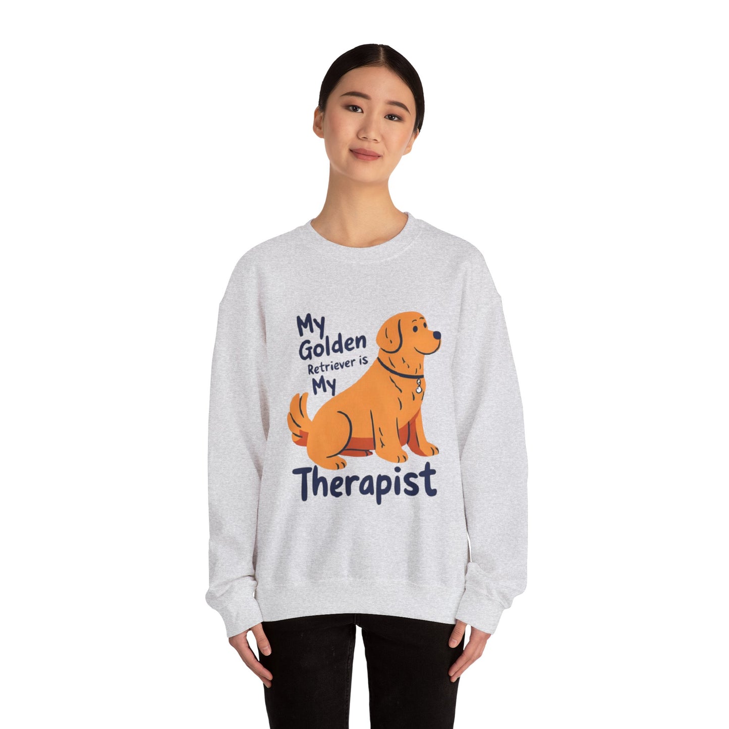 Golden Retriever Unisex Sweatshirt - Cozy Dog Lover Crewneck