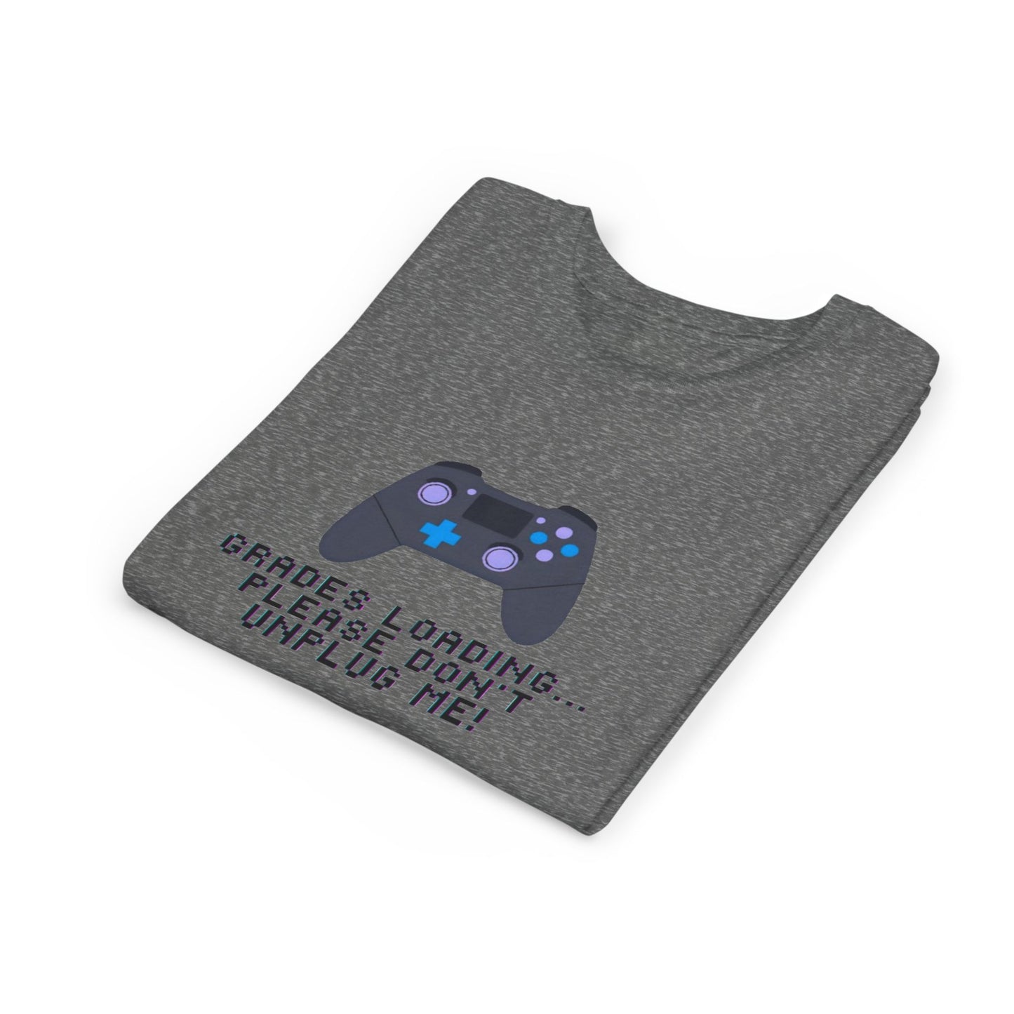 Gaming Grades Youth Tee, Cool Gamer Shirt, Funny Kids T-Shirt, Gift for Gamers, Back to School Tee, Video Game Lover's Apparel