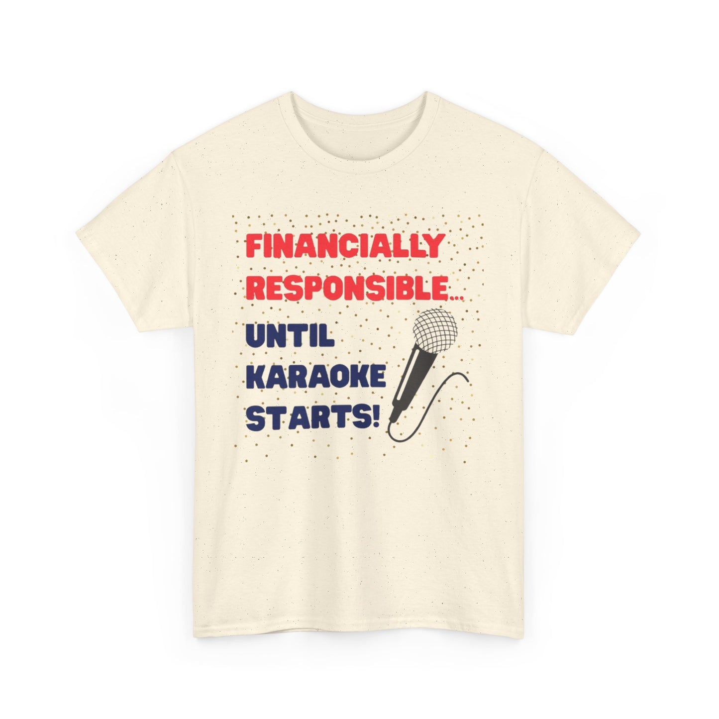 Unisex Karaoke Tee, Funny Karaoke Shirt, Party T-Shirt, Music Lover Gift, Gifts for Singers