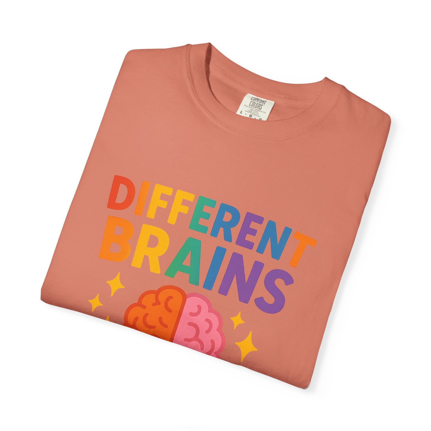 Inclusive Brain Power T-Shirt | Celebrate Diversity, Unisex Tee, Gift for Teachers, Special Education Gift, Brain Awareness, Mental Health