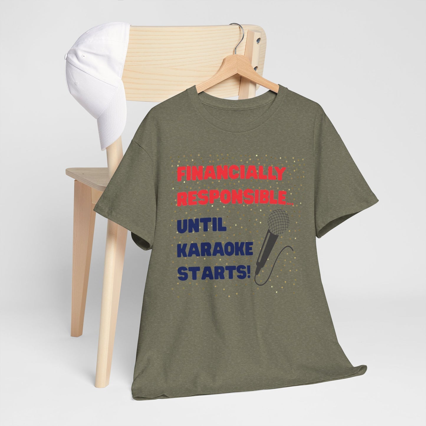 Unisex Karaoke Tee, Funny Karaoke Shirt, Party T-Shirt, Music Lover Gift, Gifts for Singers