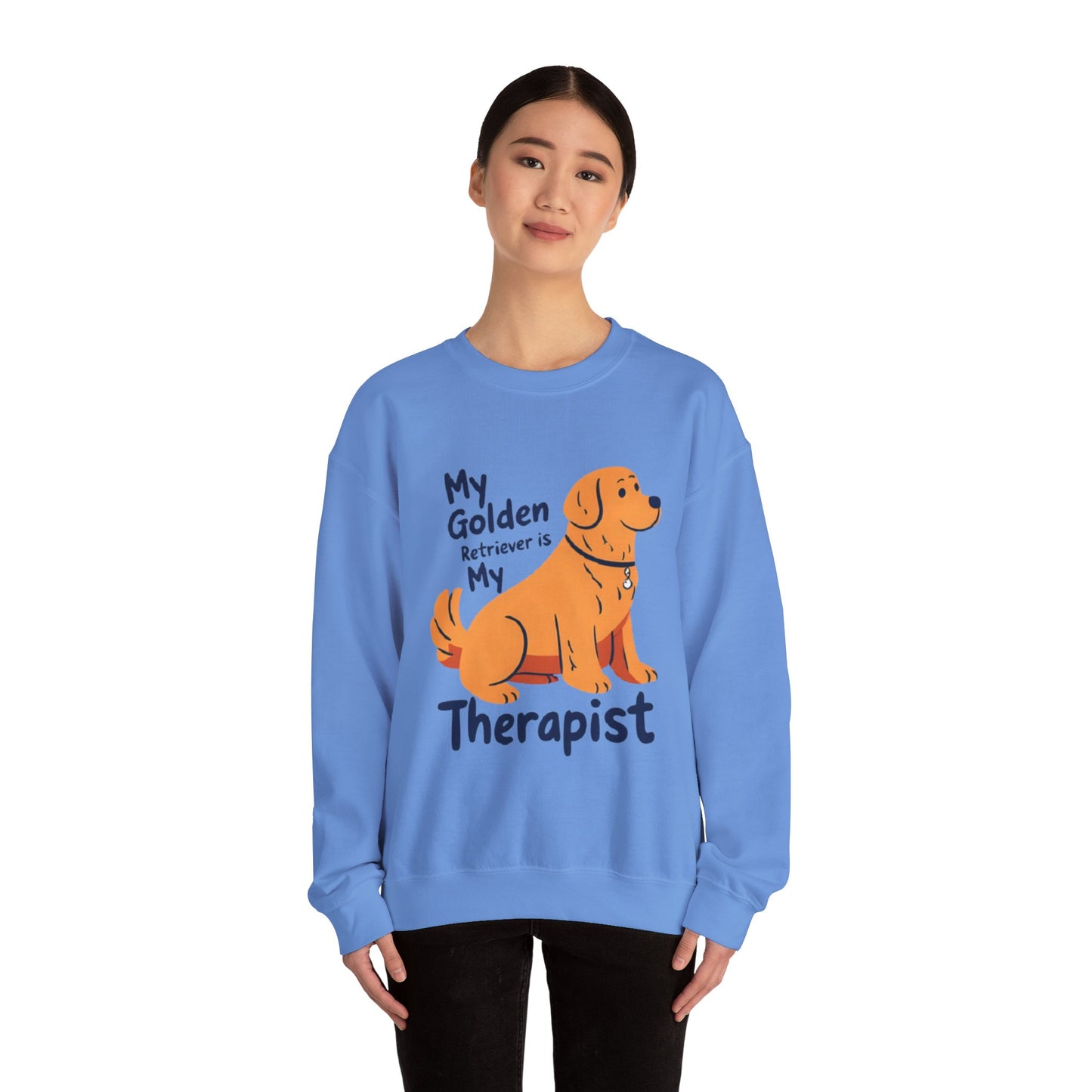 Golden Retriever Unisex Sweatshirt - Cozy Dog Lover Crewneck