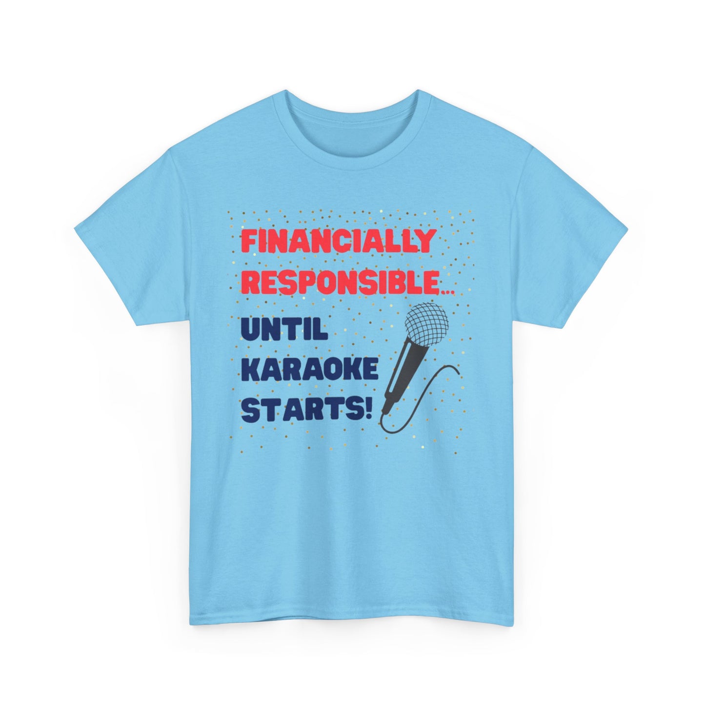 Unisex Karaoke Tee, Funny Karaoke Shirt, Party T-Shirt, Music Lover Gift, Gifts for Singers