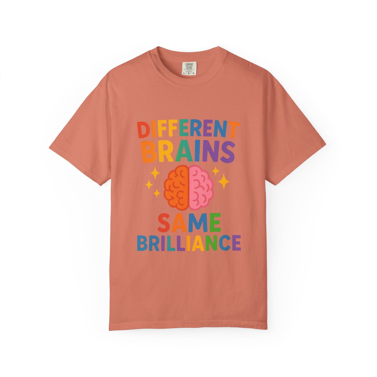 Inclusive Brain Power T-Shirt | Celebrate Diversity, Unisex Tee, Gift for Teachers, Special Education Gift, Brain Awareness, Mental Health