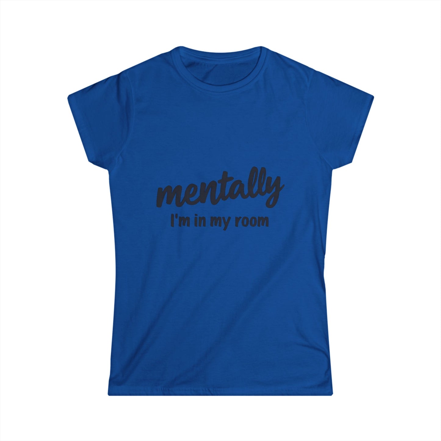 Mental Health Softstyle Tee - Perfect for Self-Care Days, Casual Wear, Gifts for Friends, Lounge Wear, Mental Wellness Apparel