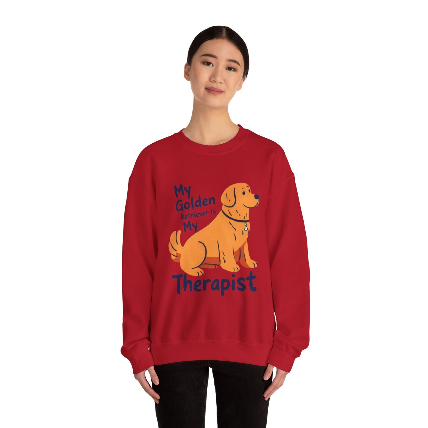 Golden Retriever Unisex Sweatshirt - Cozy Dog Lover Crewneck