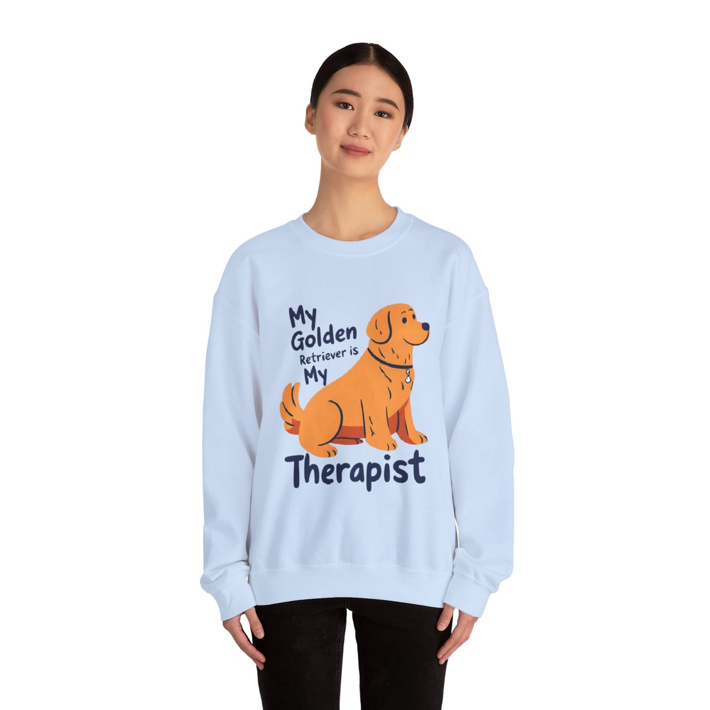 Golden Retriever Unisex Sweatshirt - Cozy Dog Lover Crewneck