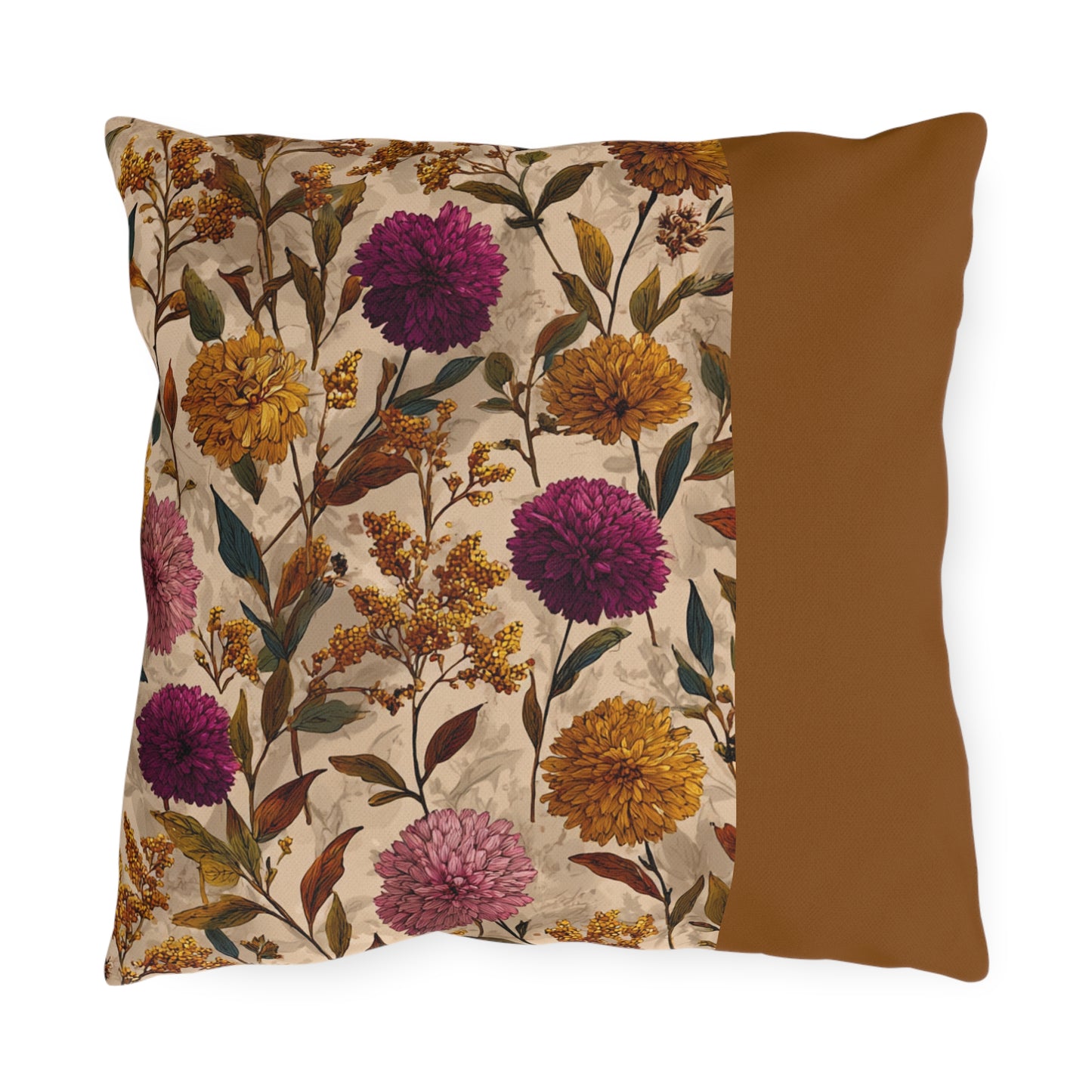 Floral Outdoor Pillows, Garden Decor, Patio Accessories, Spring Home Decor, Cozy Outdoor Style