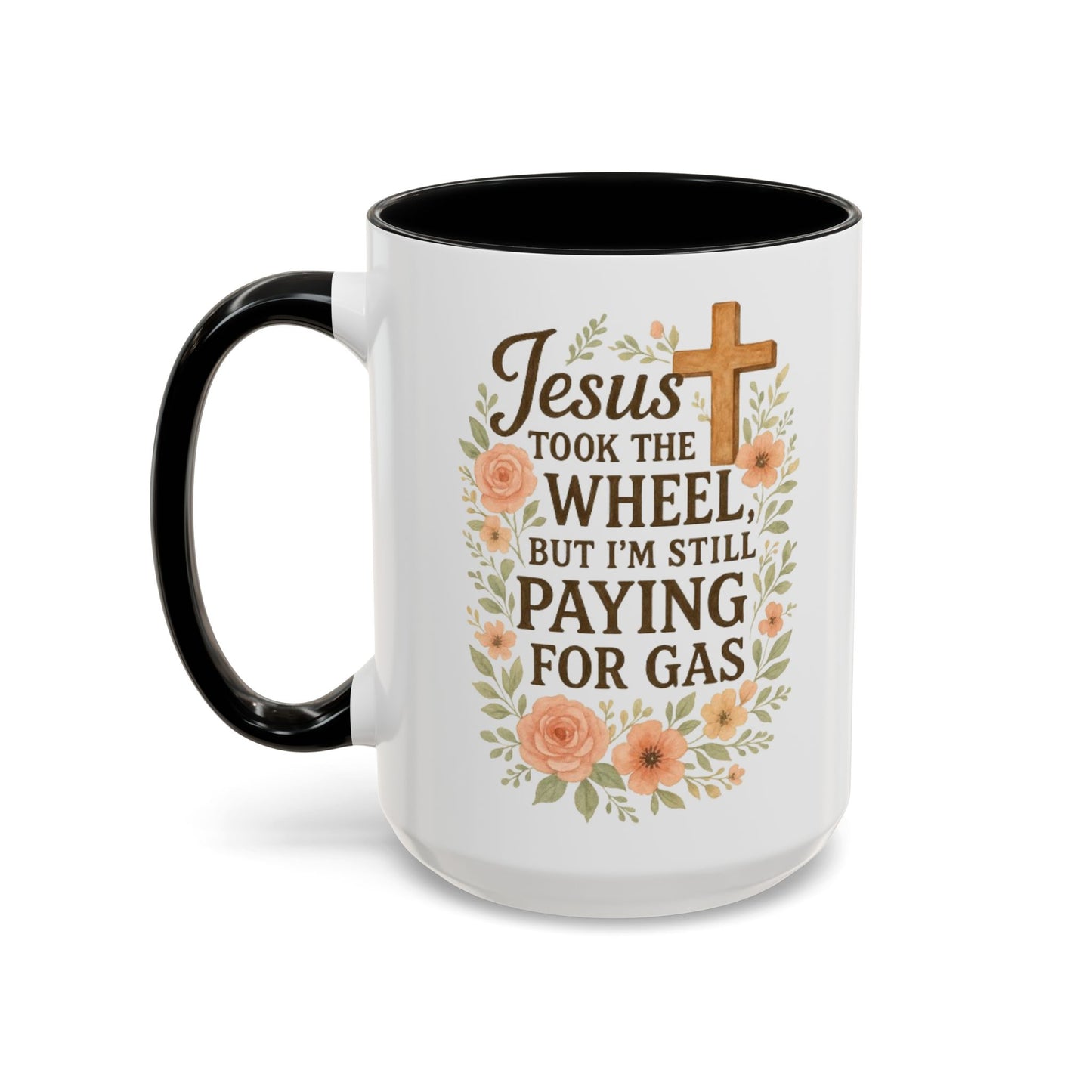 Floral Inspirational Coffee Mug, Gift for Friends, Christian Mug, Bible Verse Mug, Home Decor, Encouragement Gift