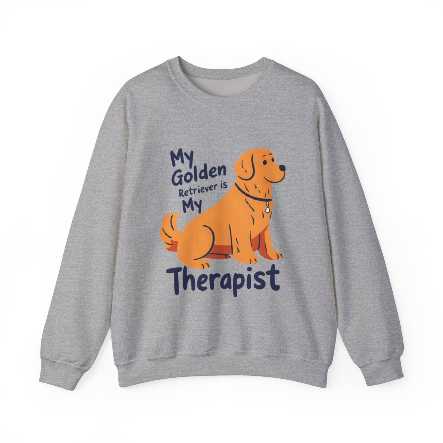 Golden Retriever Unisex Sweatshirt - Cozy Dog Lover Crewneck
