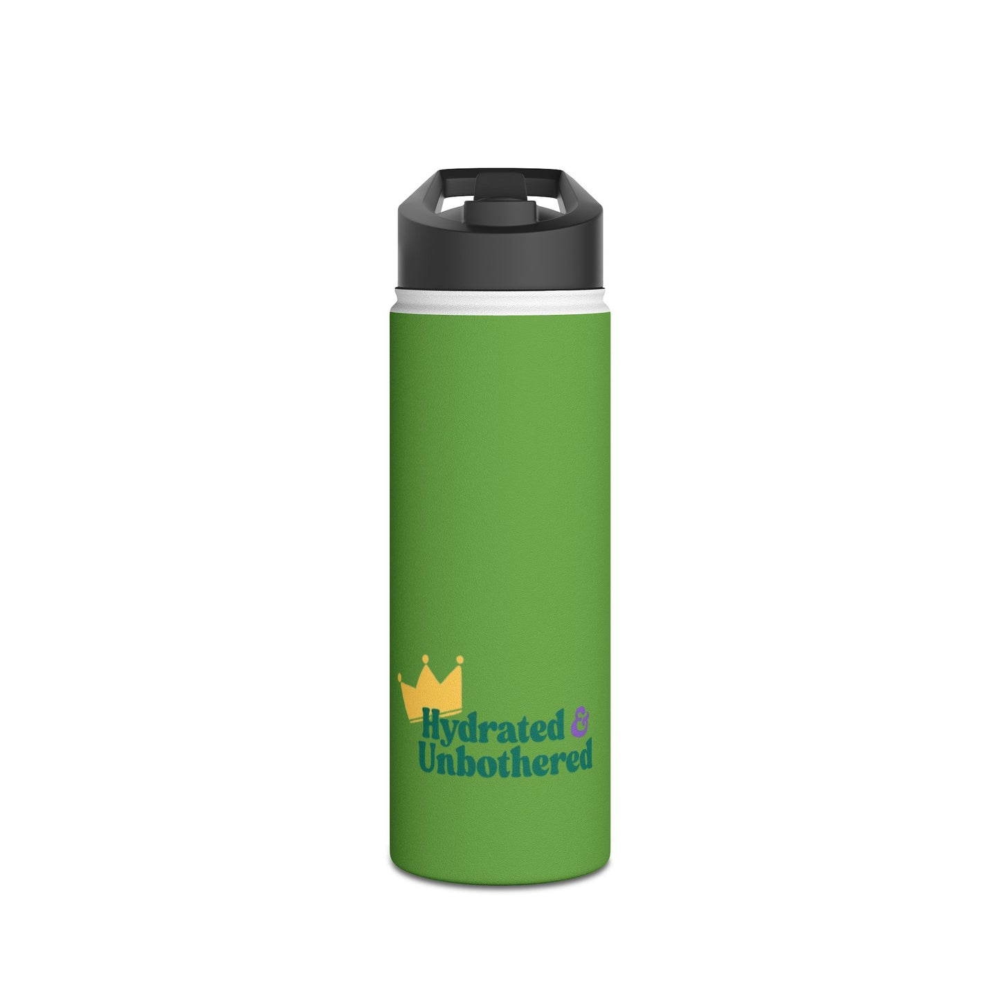 Hydrated & Unbothered Stainless Steel Water Bottle, Eco-Friendly Travel Mug, Motivational Gift for Fitness Lovers, Perfect for Gym & [...]