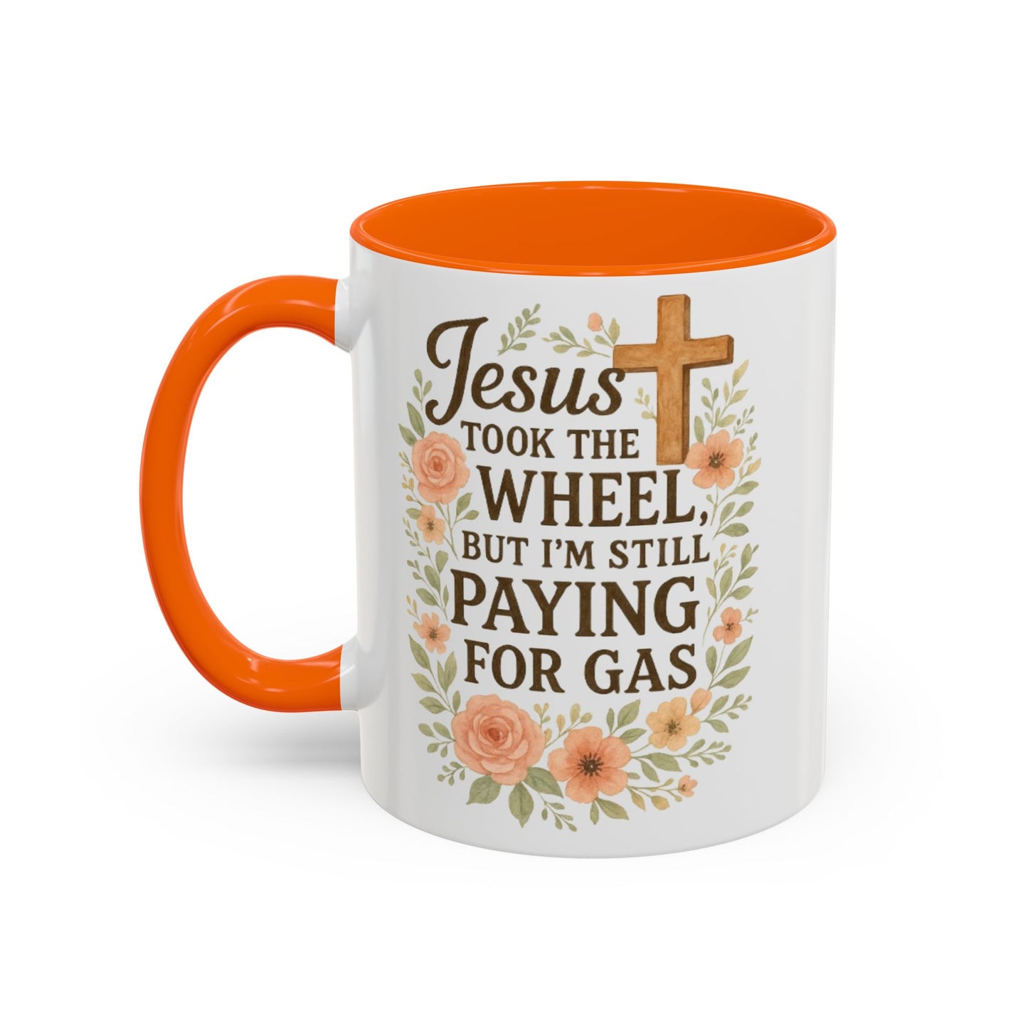 Floral Inspirational Coffee Mug, Gift for Friends, Christian Mug, Bible Verse Mug, Home Decor, Encouragement Gift