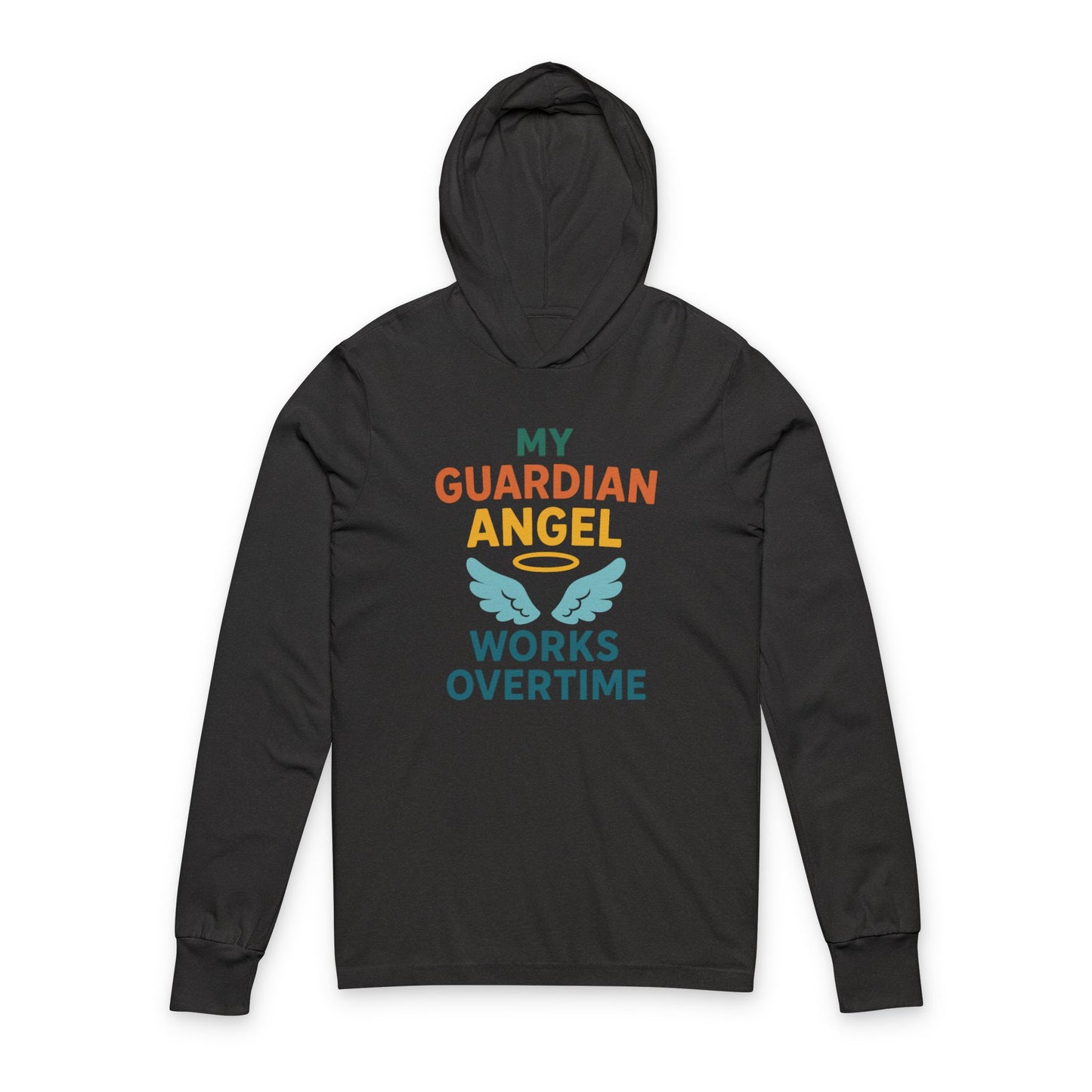 My Guardian Angel Works Overtime Unisex Hooded Long Sleeve Tee, Casual Gift for Friends and Family, Perfect for Birthdays, Everyday [...]