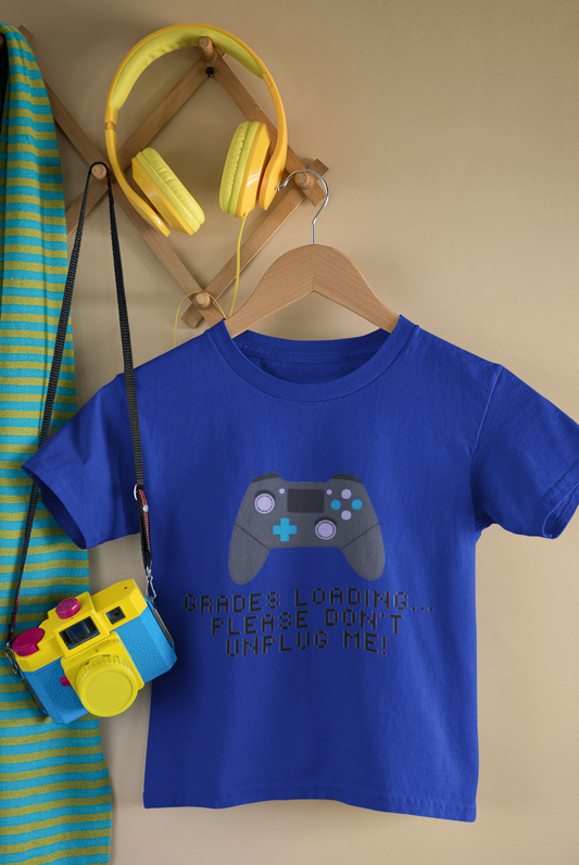 Gaming Grades Youth Tee, Cool Gamer Shirt, Funny Kids T-Shirt, Gift for Gamers, Back to School Tee, Video Game Lover's Apparel