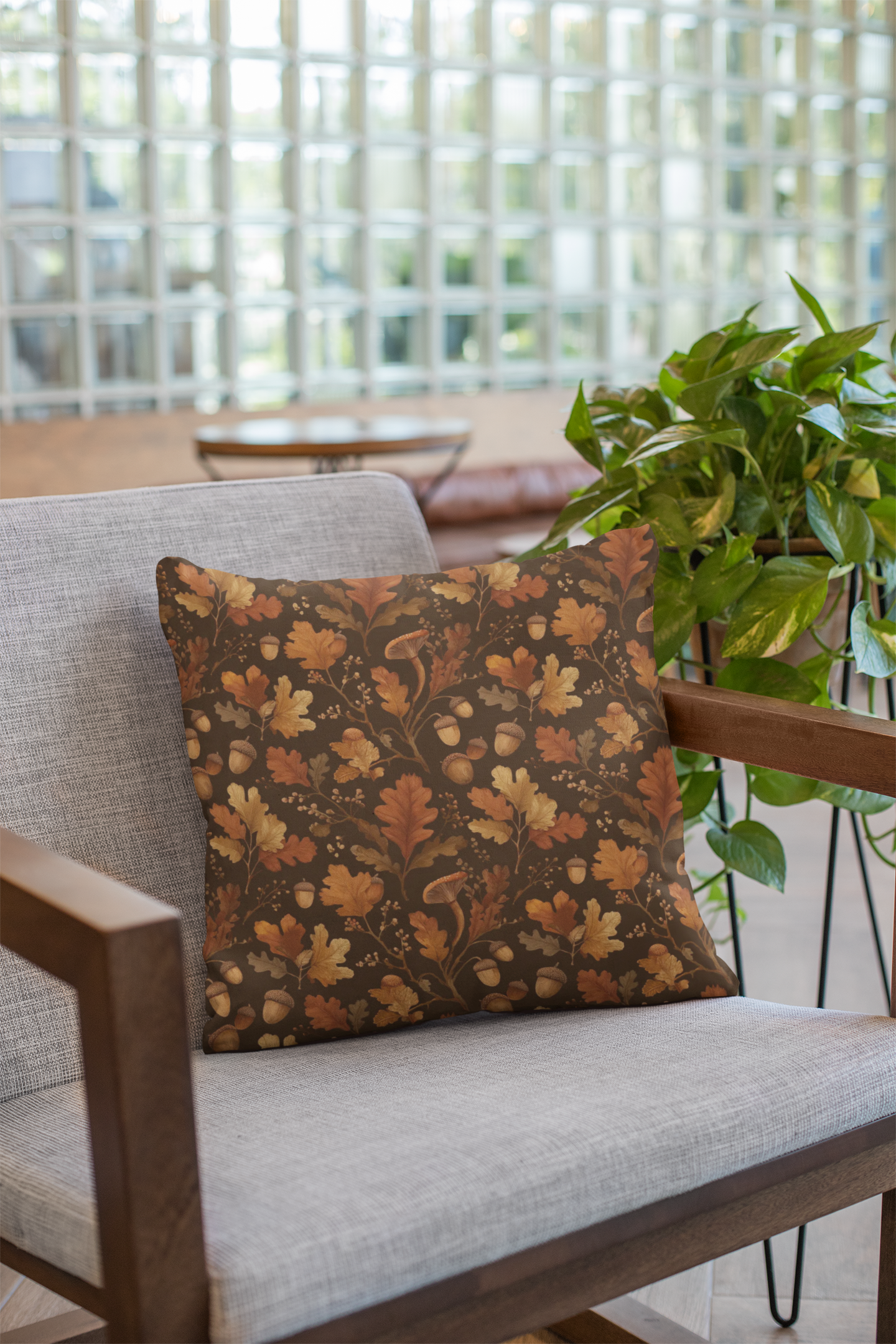 Fall-Inspired Outdoor Pillows, Cozy Garden Decor, Autumn Home Accessories, Patio Cushions, Seasonal Throw Pillows, Outdoor Comfort