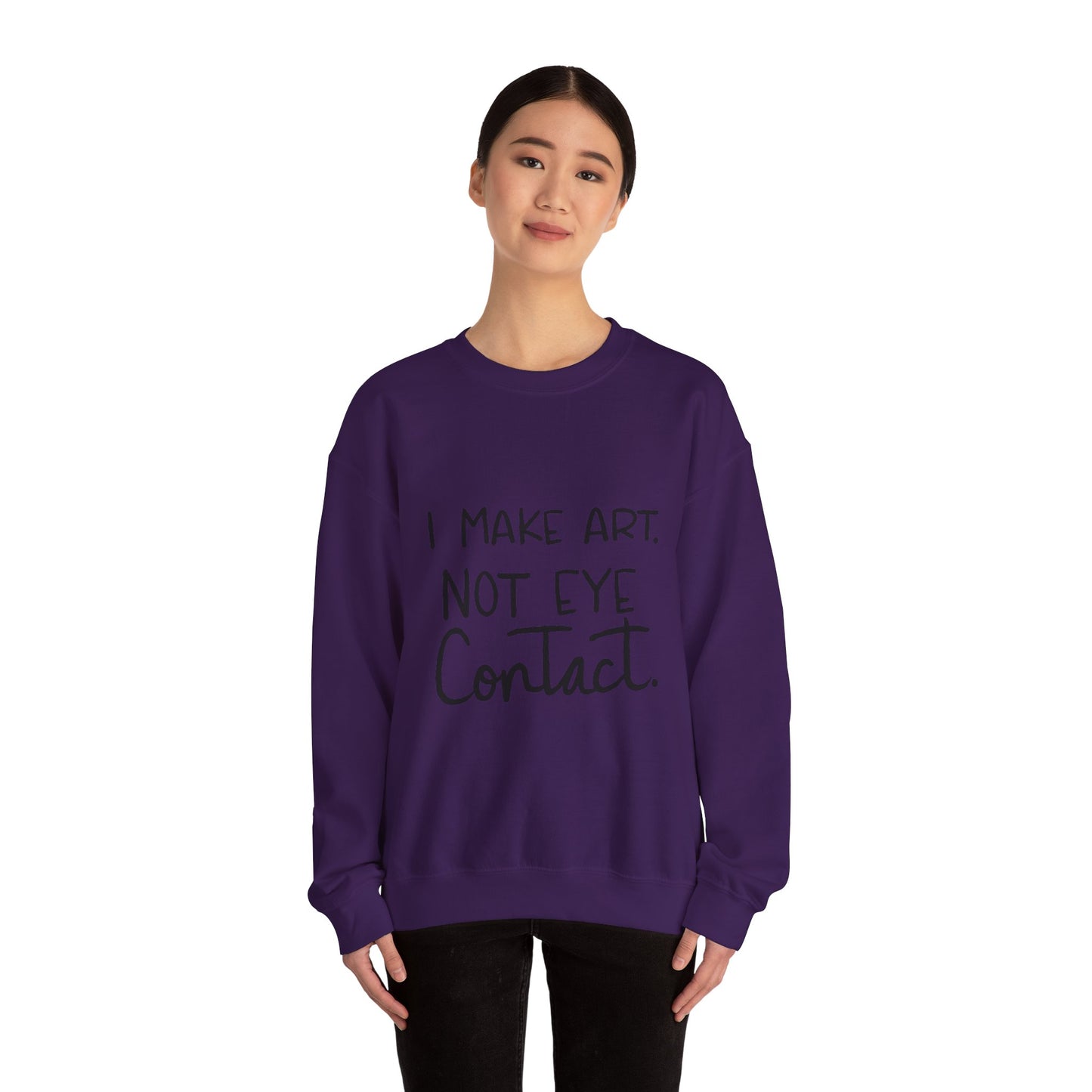 Artistic Unisex Sweatshirt - Perfect for Creatives, Art Lovers, Gifts for Artists, Cozy Fashion, Casual Wear