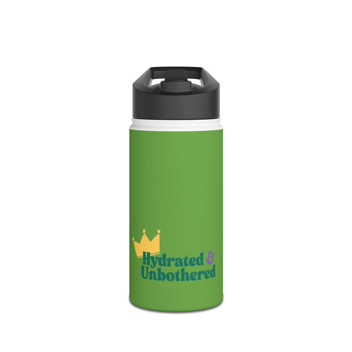 Hydrated & Unbothered Stainless Steel Water Bottle, Eco-Friendly Travel Mug, Motivational Gift for Fitness Lovers, Perfect for Gym & [...]