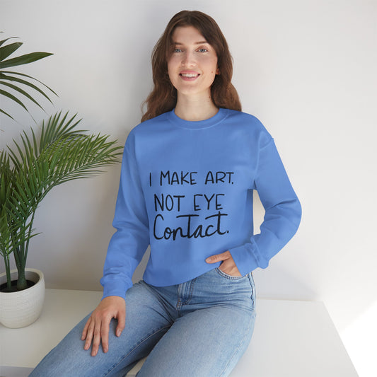 Artistic Unisex Sweatshirt - Perfect for Creatives, Art Lovers, Gifts for Artists, Cozy Fashion, Casual Wear