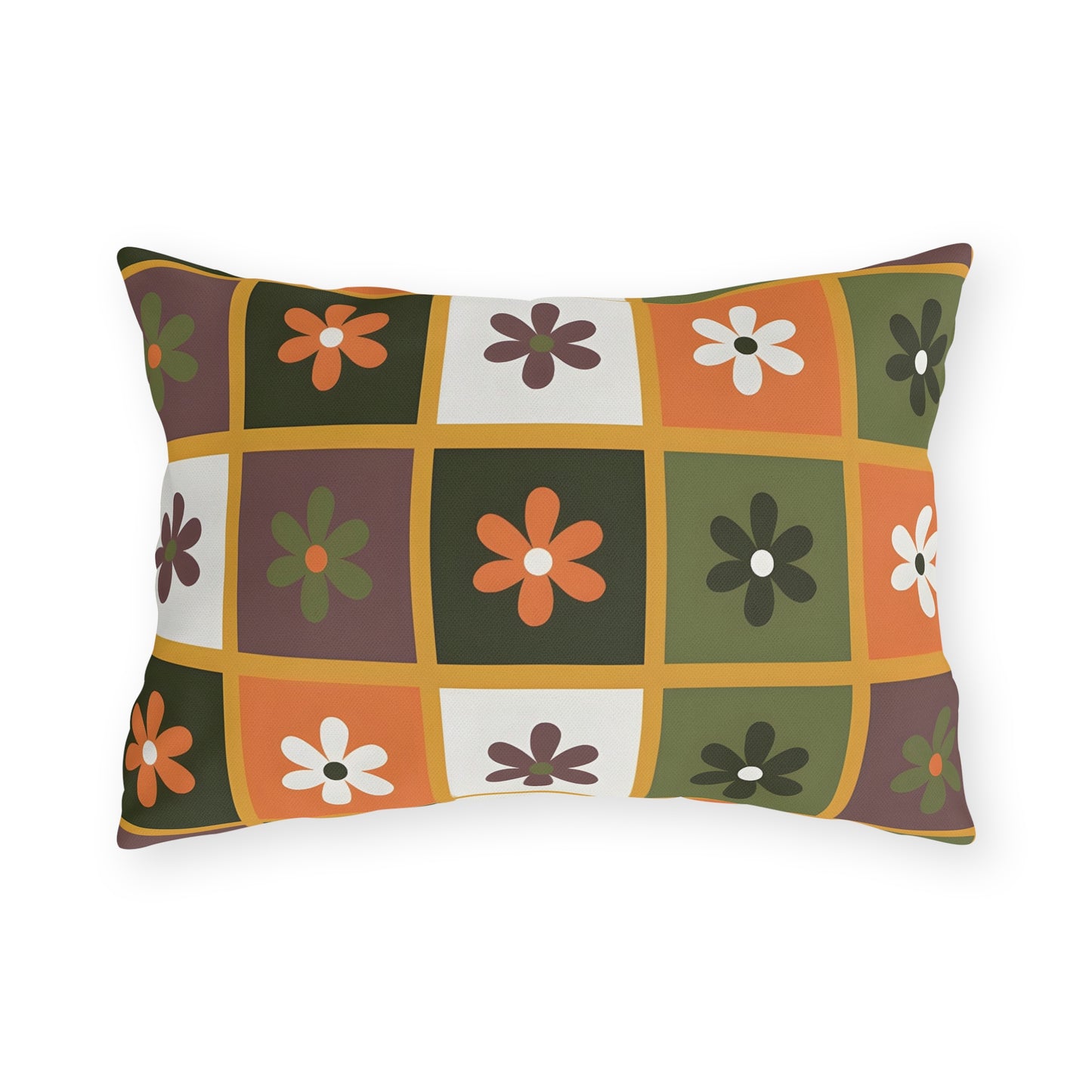 Cozy Outdoor Fall Pillows, Decorative Garden Cushions, Fall Home Decor, Patio Accessories, Seasonal Outdoor Living, Vibrant Floral Patterns