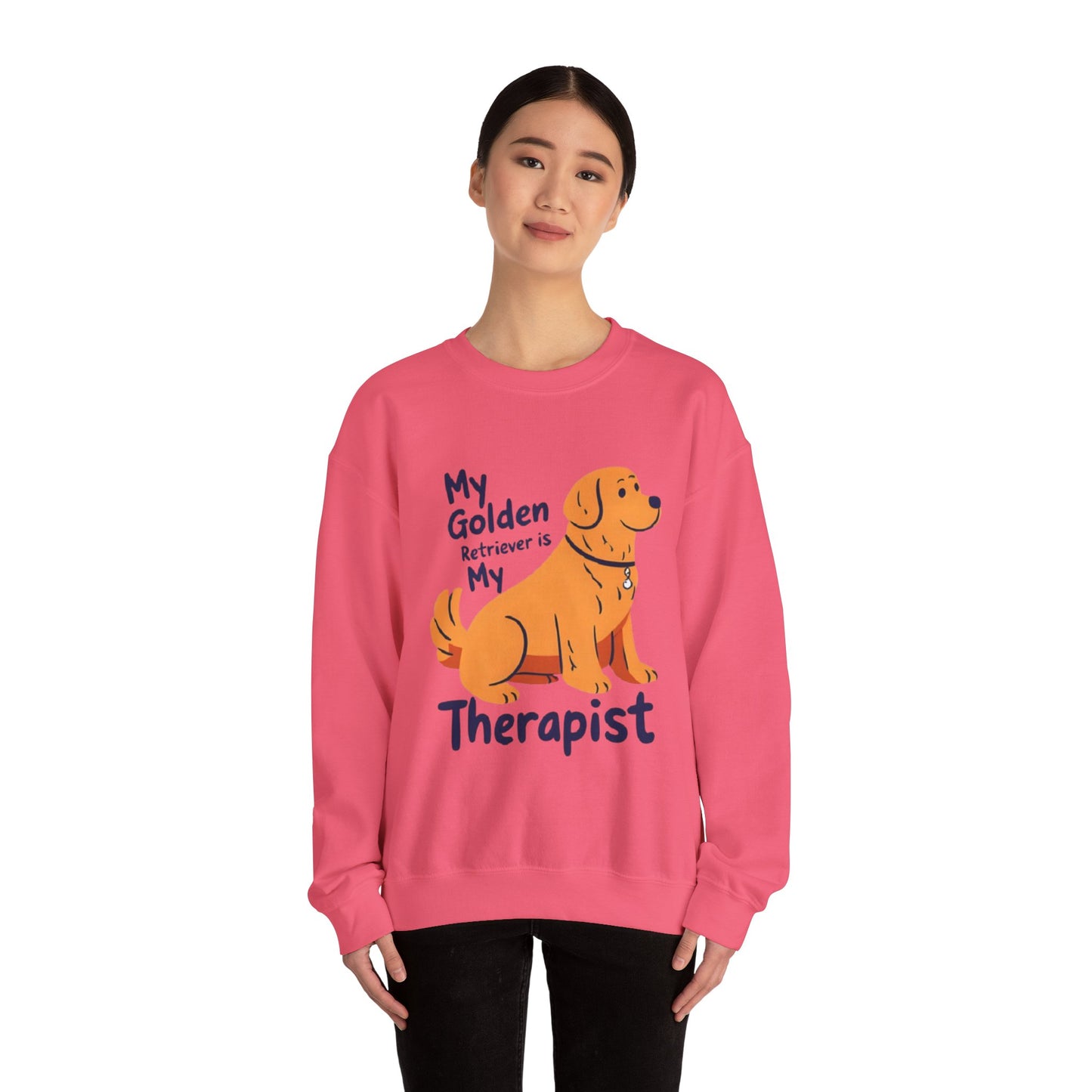 Golden Retriever Unisex Sweatshirt - Cozy Dog Lover Crewneck