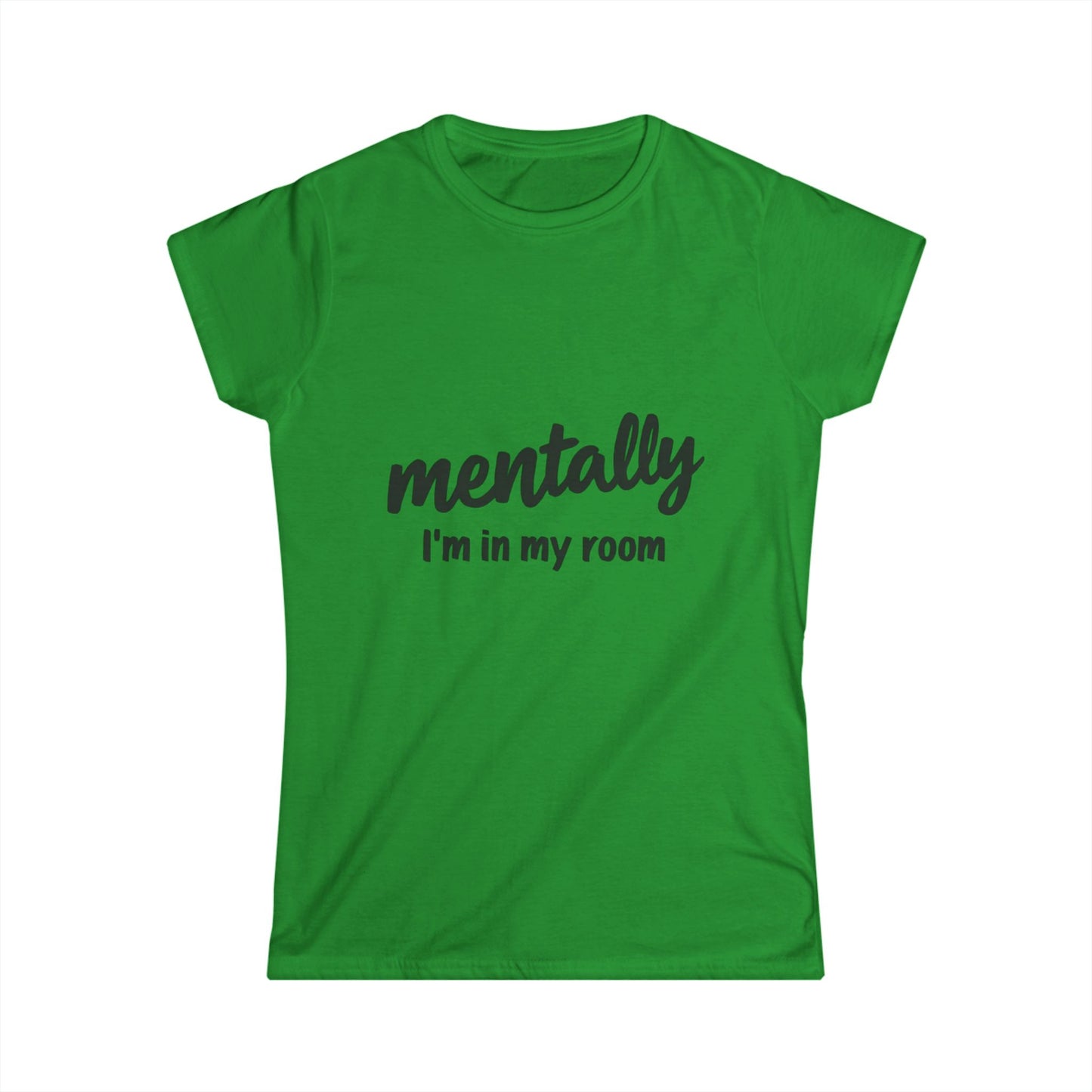 Mental Health Softstyle Tee - Perfect for Self-Care Days, Casual Wear, Gifts for Friends, Lounge Wear, Mental Wellness Apparel