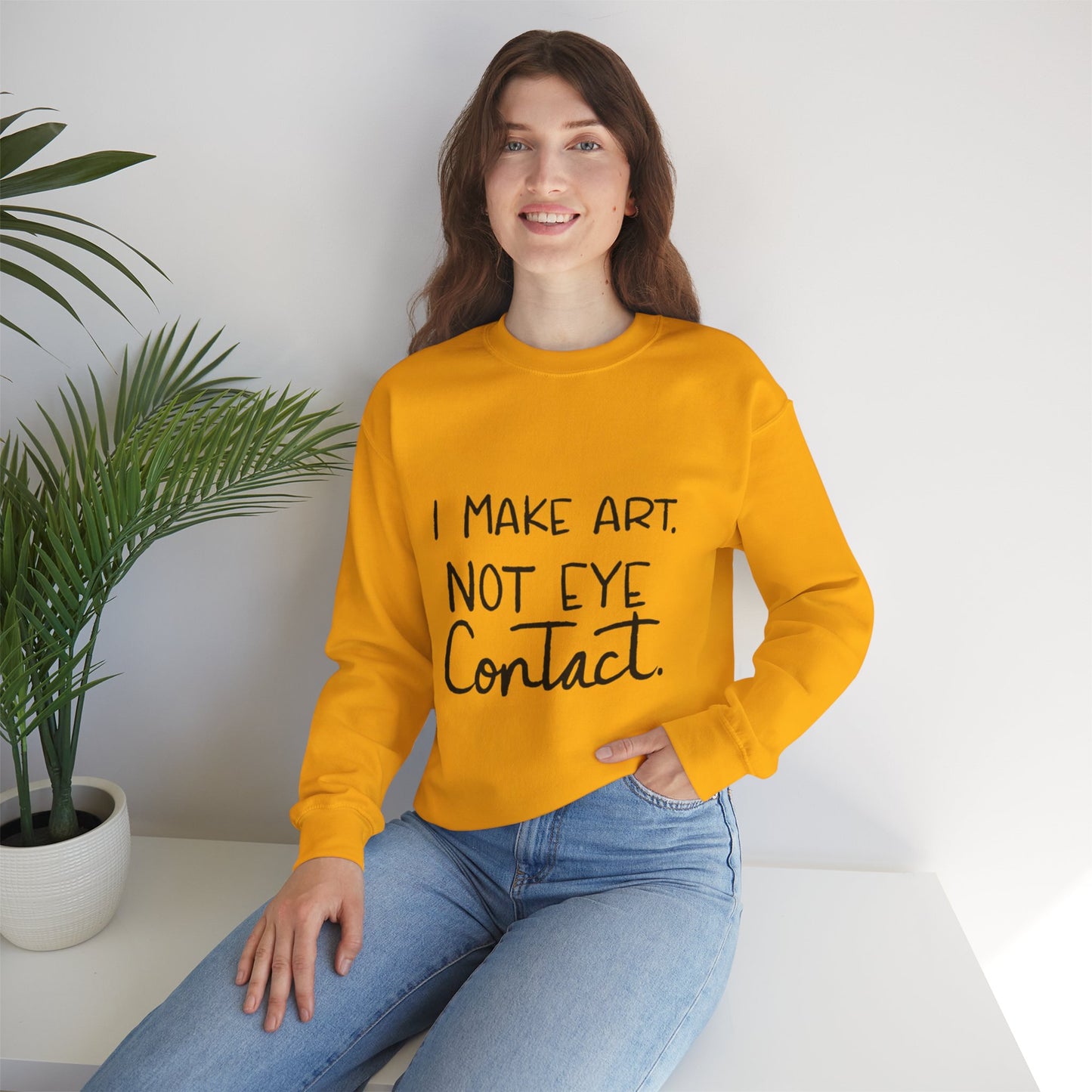 Artistic Unisex Sweatshirt - Perfect for Creatives, Art Lovers, Gifts for Artists, Cozy Fashion, Casual Wear
