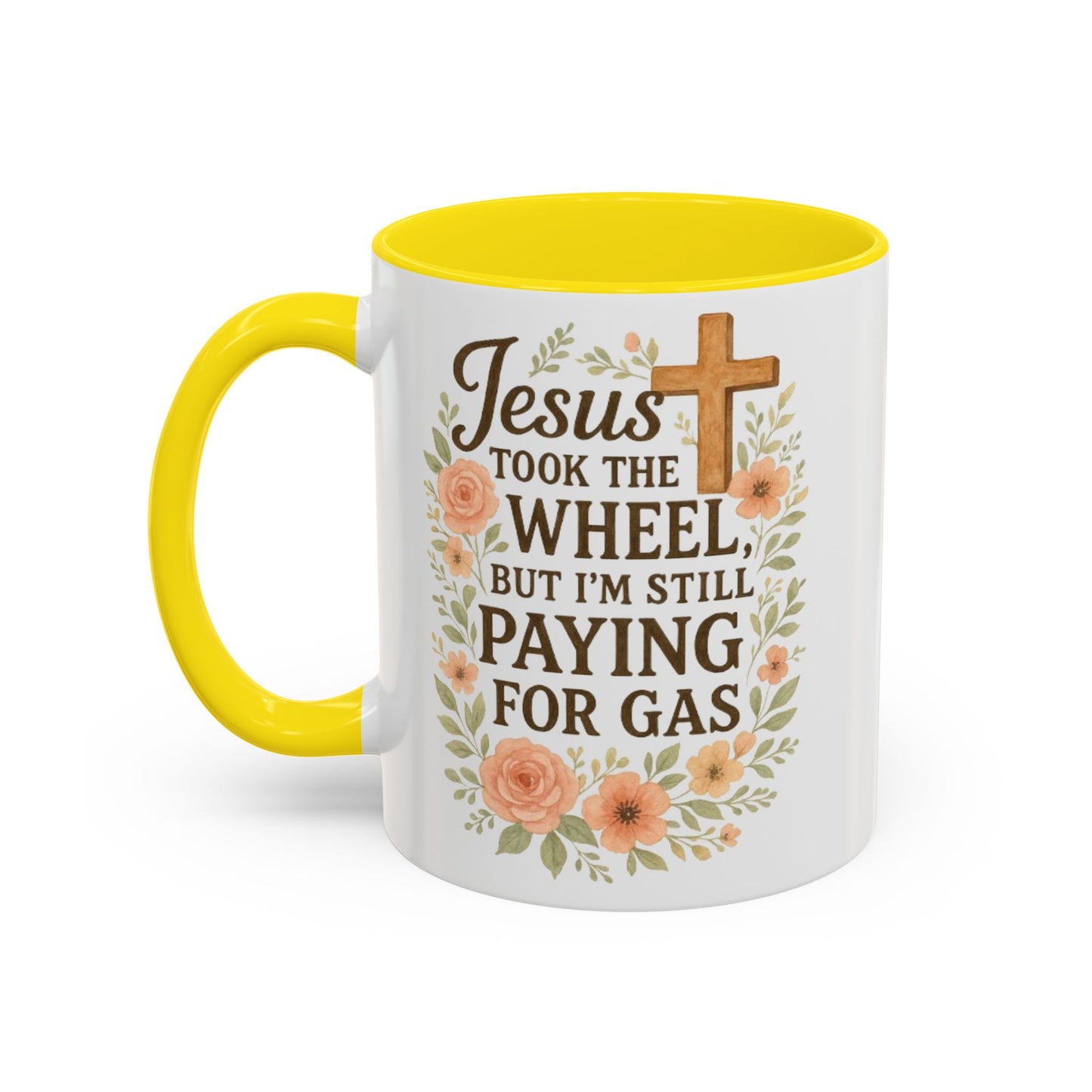 Floral Inspirational Coffee Mug, Gift for Friends, Christian Mug, Bible Verse Mug, Home Decor, Encouragement Gift